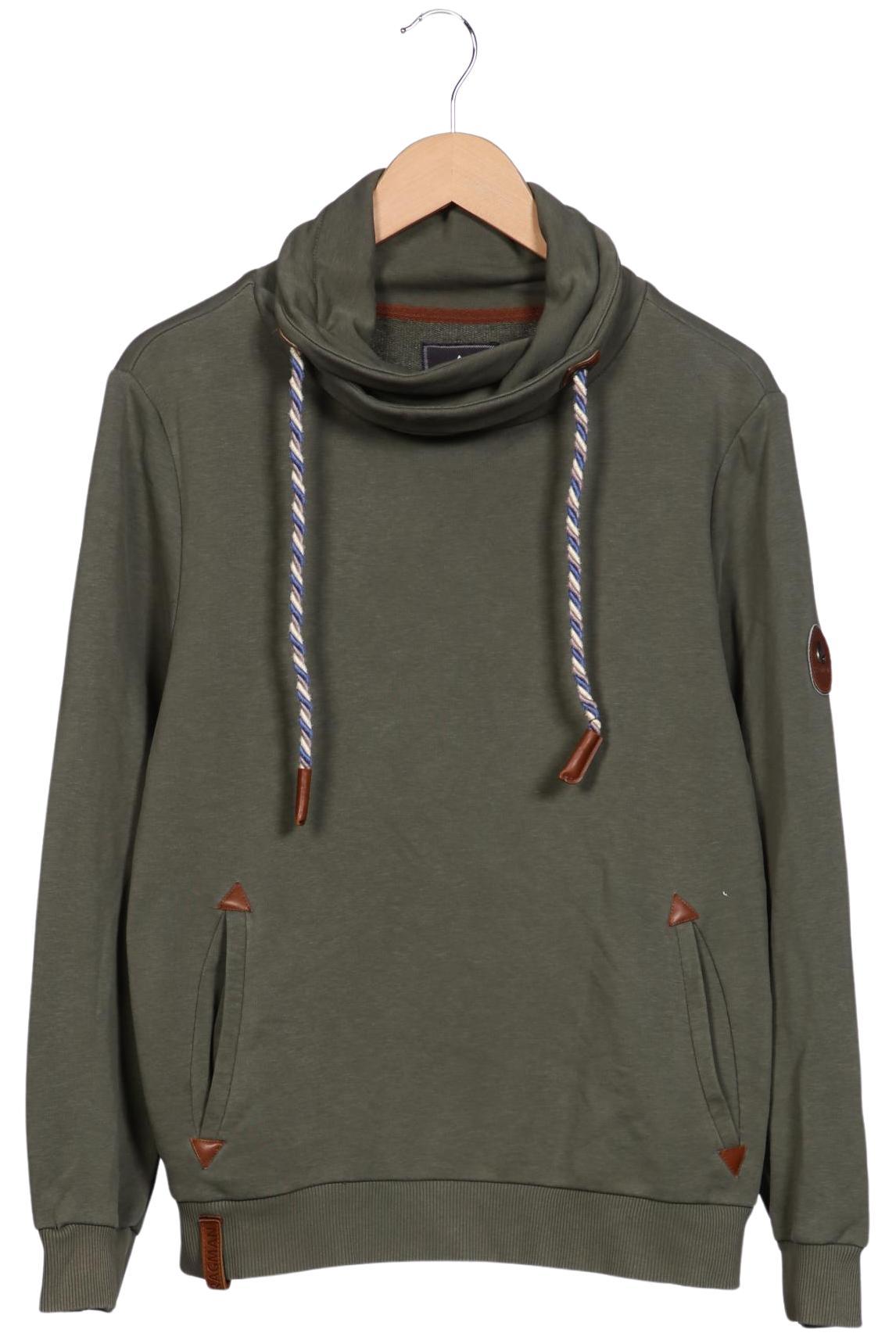 

ragman Herren Sweatshirt, grün, Gr. 48