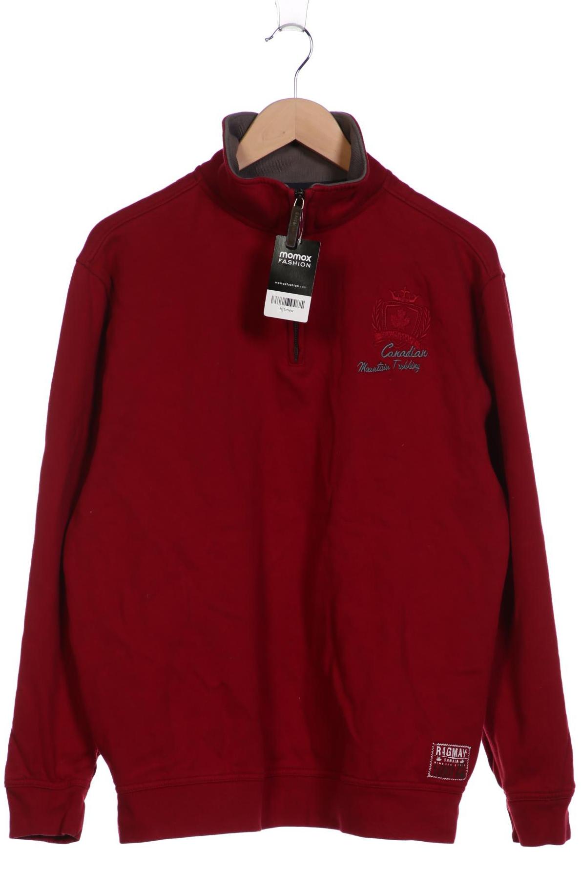 

ragman Herren Sweatshirt, bordeaux, Gr. 56