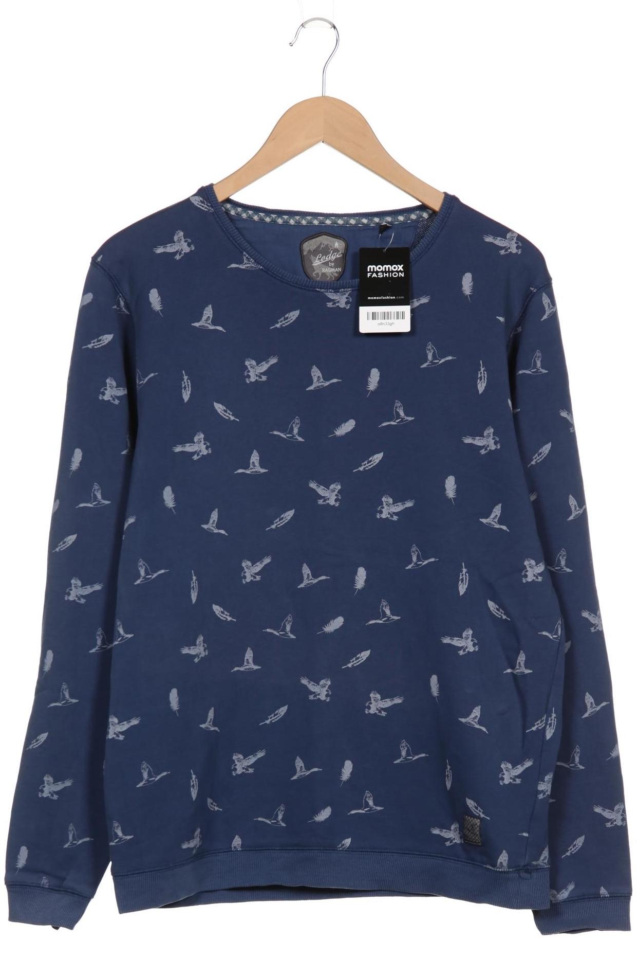 

ragman Herren Sweatshirt, marineblau, Gr. 48