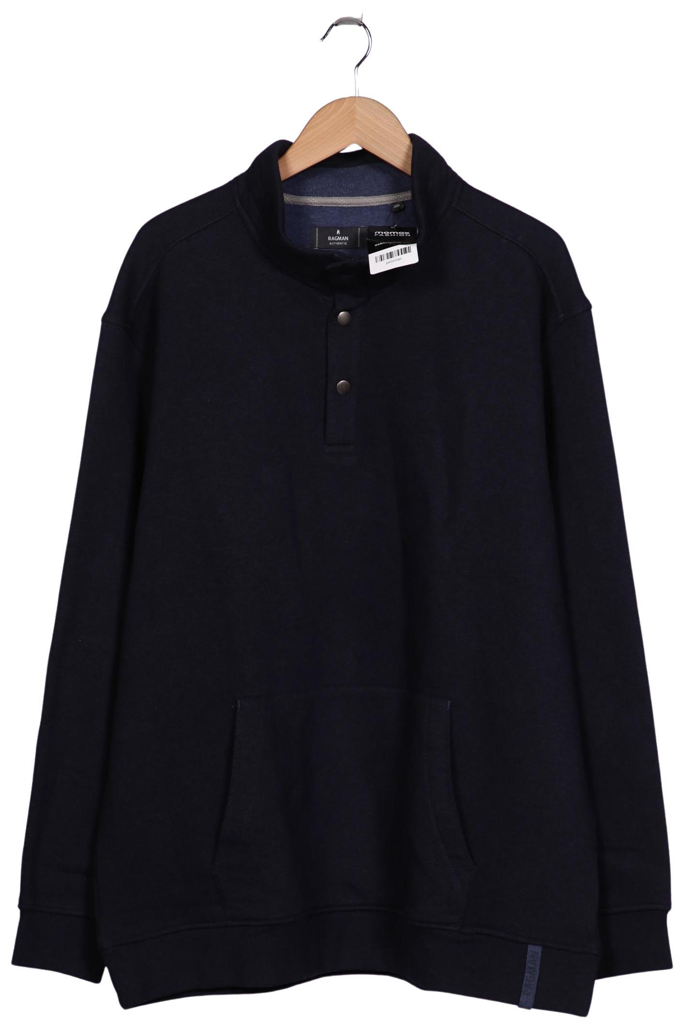 

ragman Herren Sweatshirt, marineblau, Gr. 58