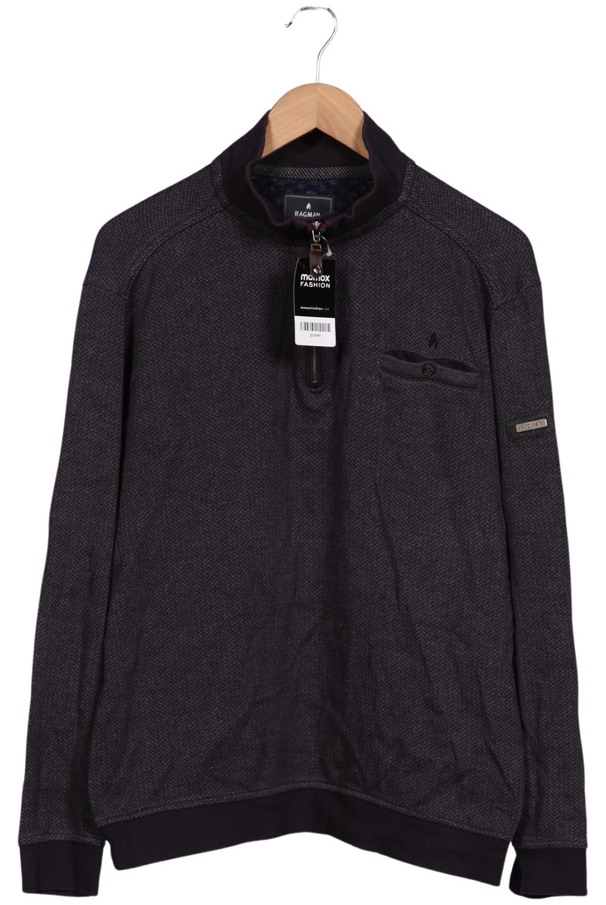 

ragman Herren Sweatshirt, grau, Gr. 54