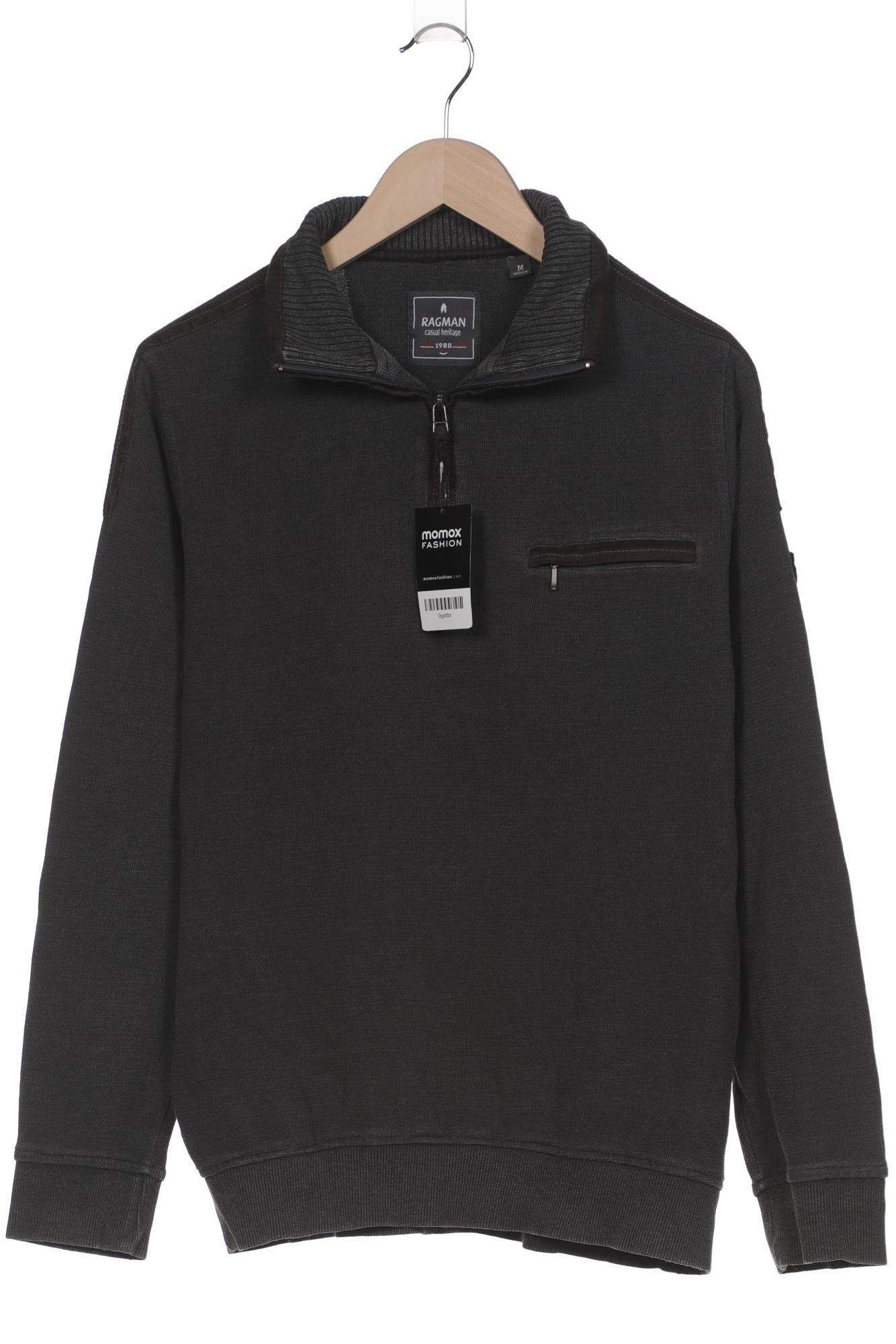 

ragman Herren Sweatshirt, grau, Gr. 48