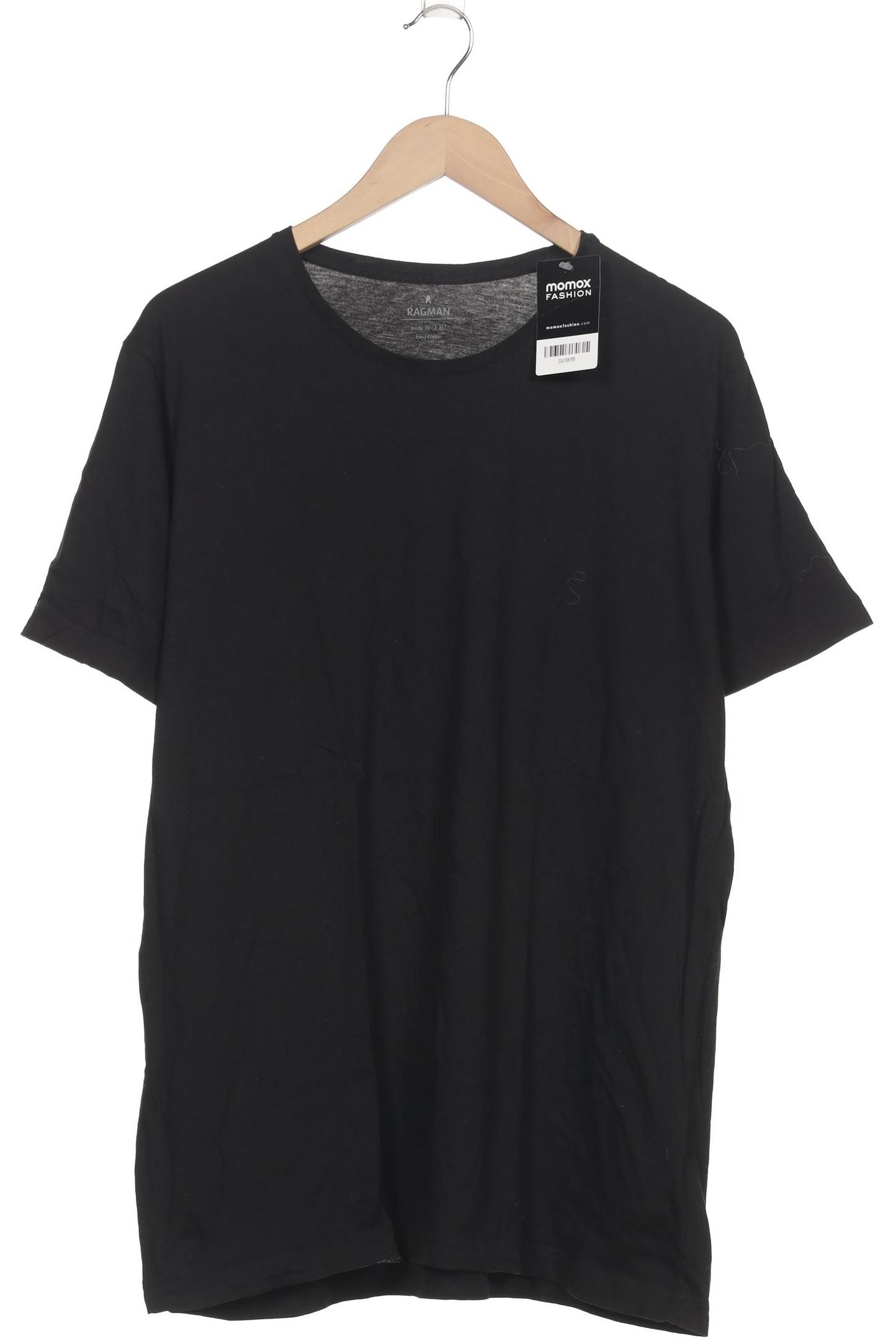 

ragman Herren T-Shirt, schwarz, Gr. 58