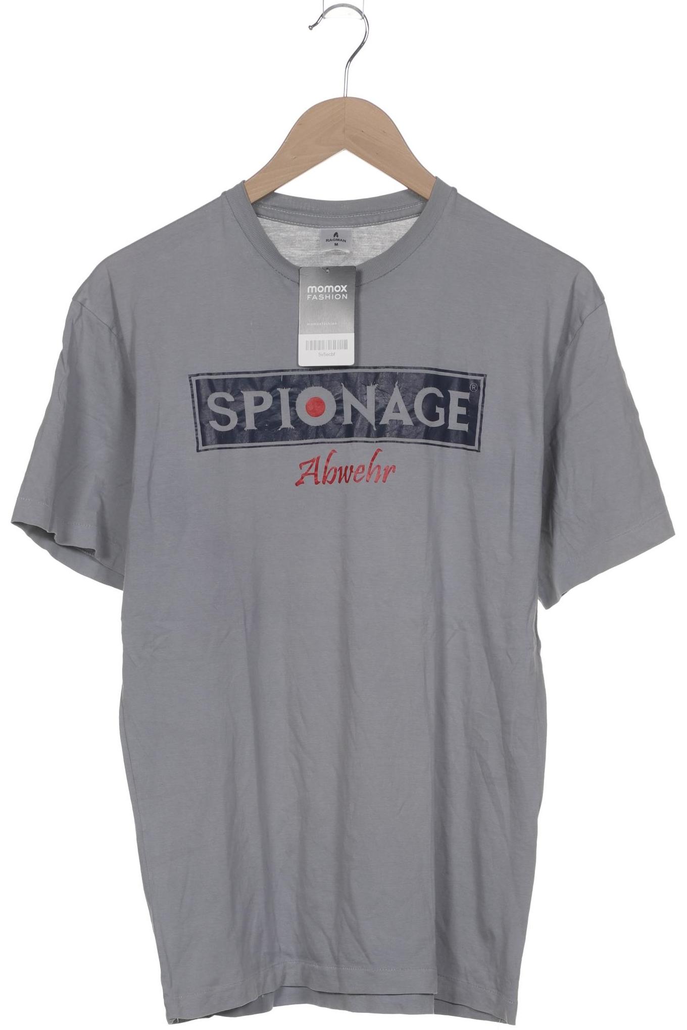 

ragman Herren T-Shirt, grau, Gr. 48