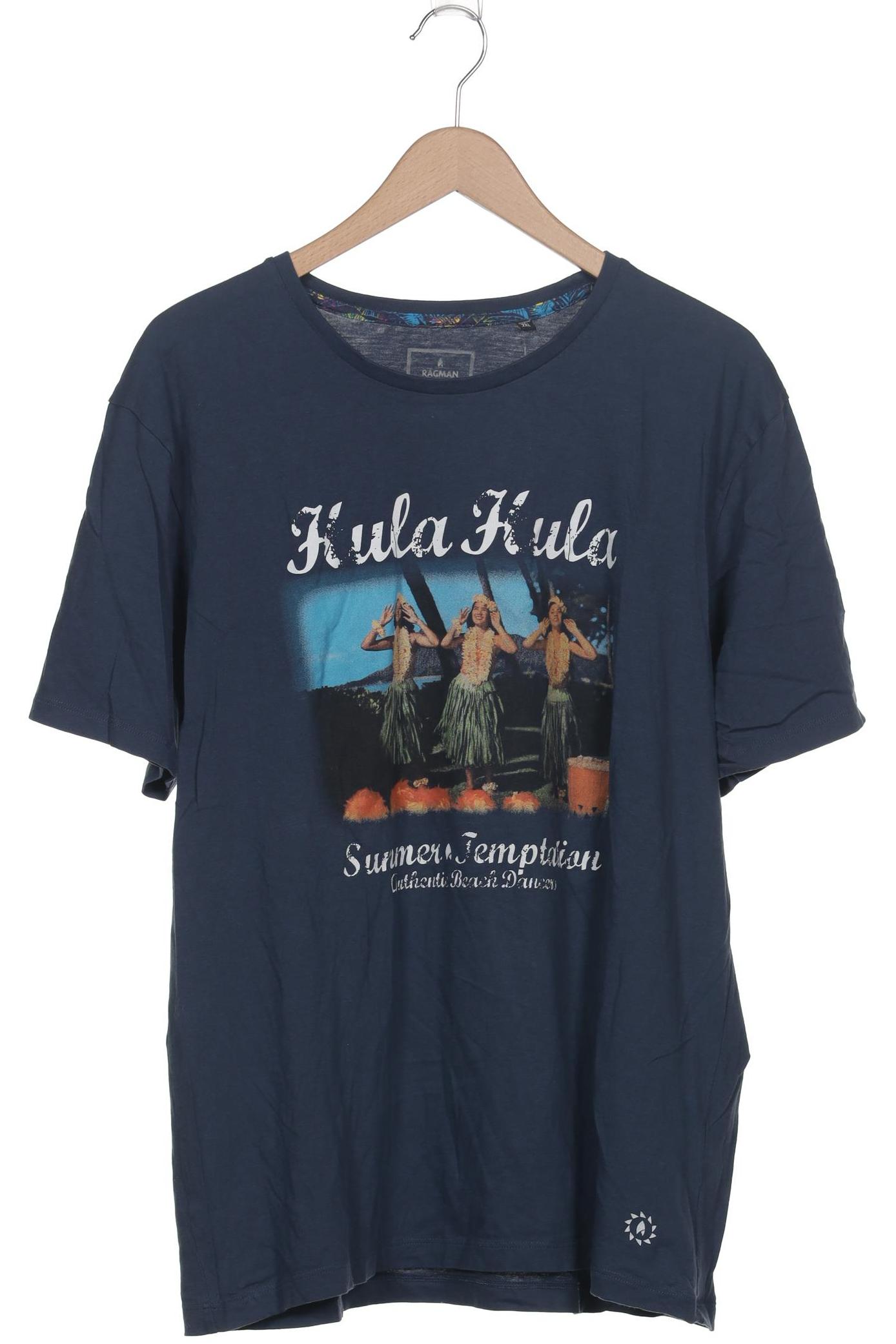 

ragman Herren T-Shirt, marineblau, Gr. 56