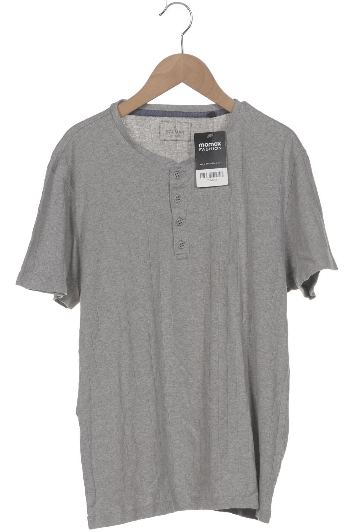 

ragman Herren T-Shirt, grau, Gr. 48