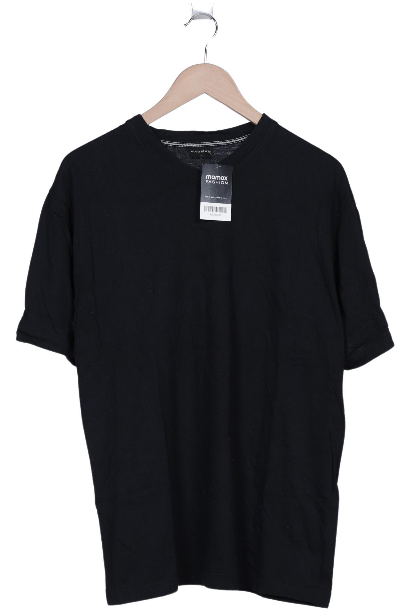 

ragman Herren T-Shirt, schwarz, Gr. 52