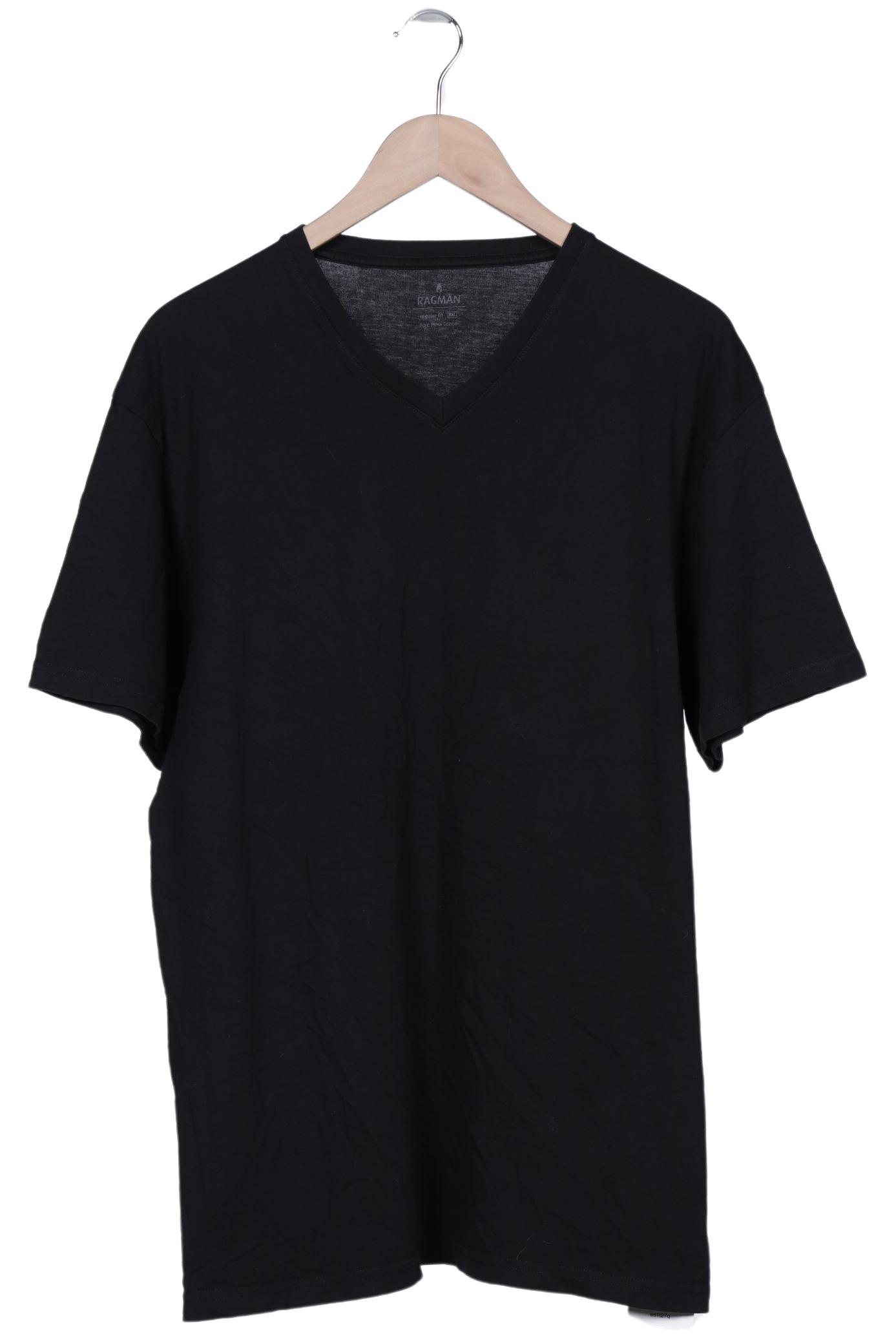 

ragman Herren T-Shirt, schwarz, Gr. 56