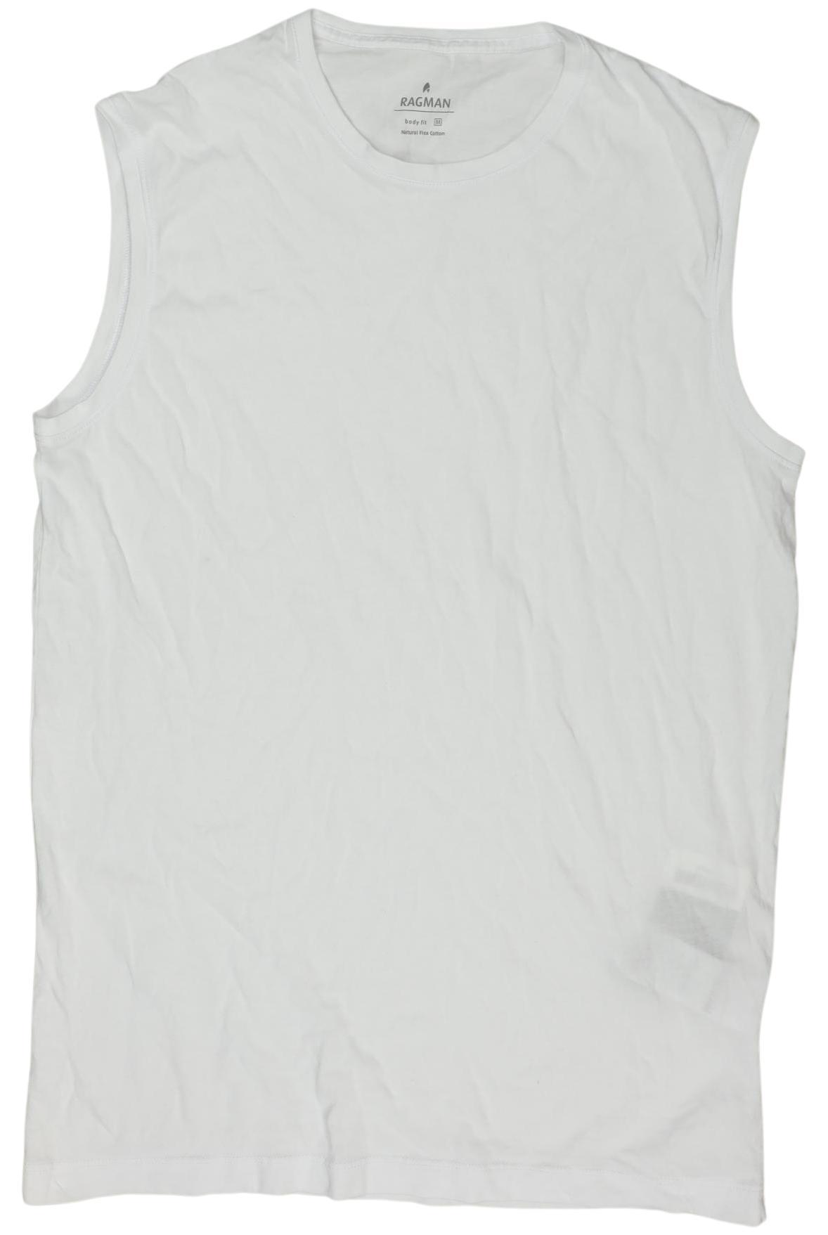 

ragman Herren T-Shirt, weiß, Gr. 48