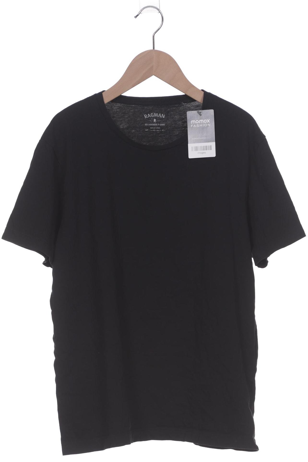 

ragman Herren T-Shirt, schwarz, Gr. 52