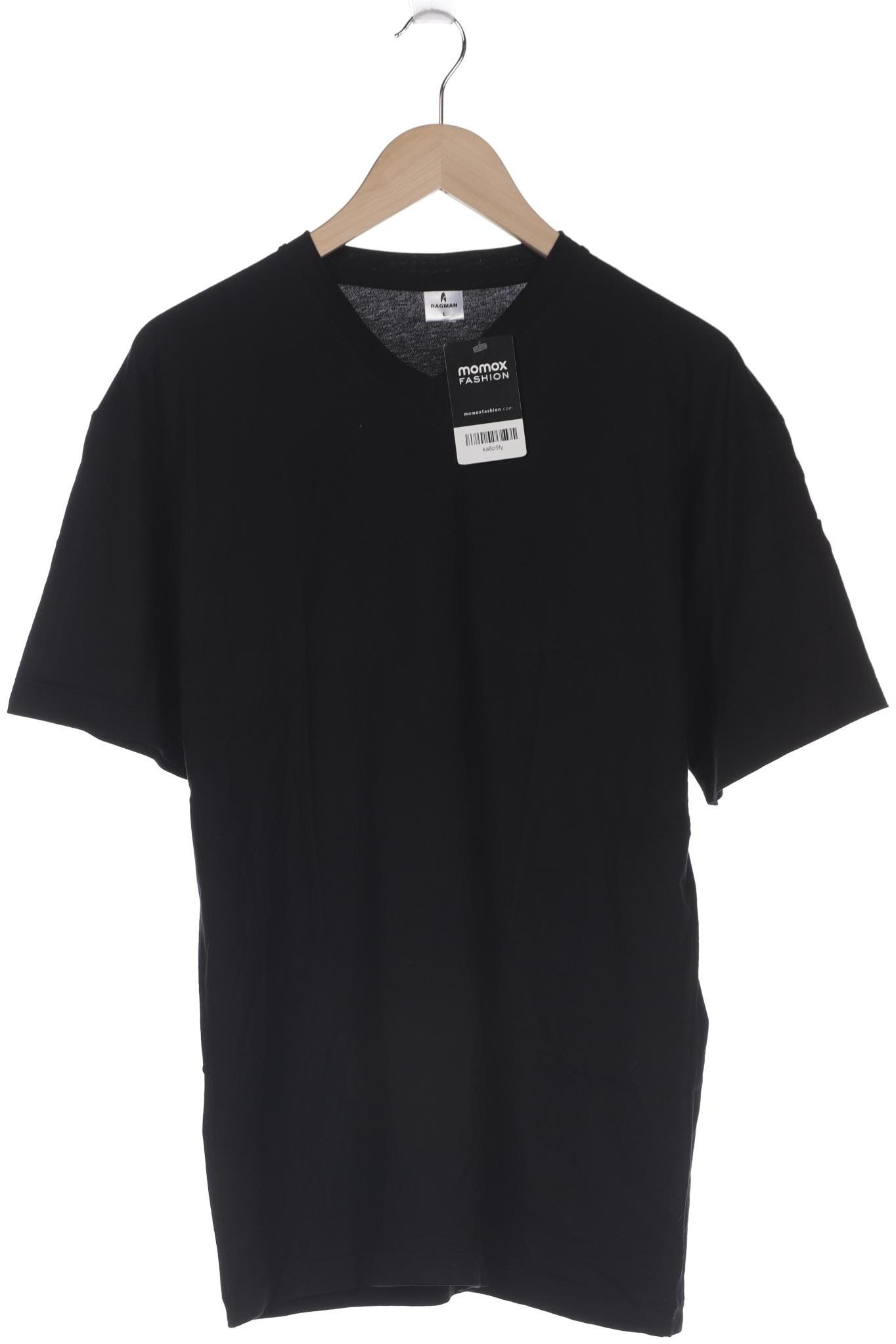 

ragman Herren T-Shirt, schwarz, Gr. 52