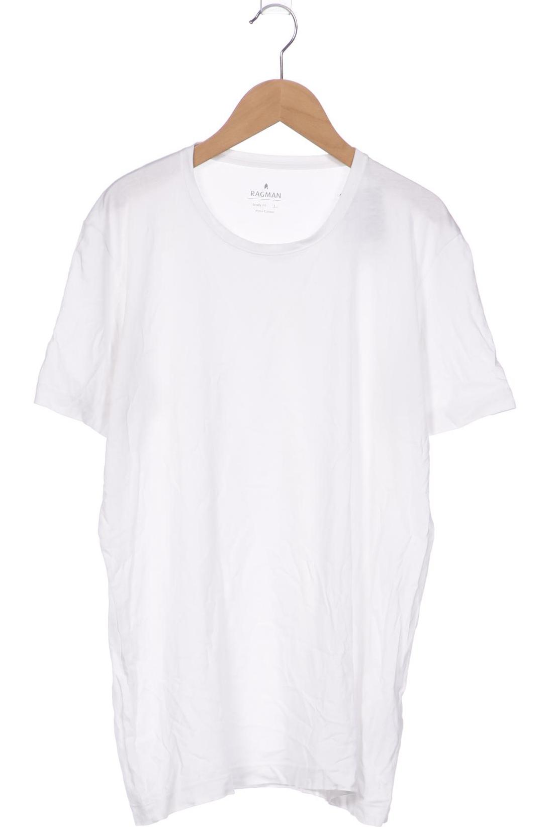 

ragman Herren T-Shirt, weiß, Gr. 52