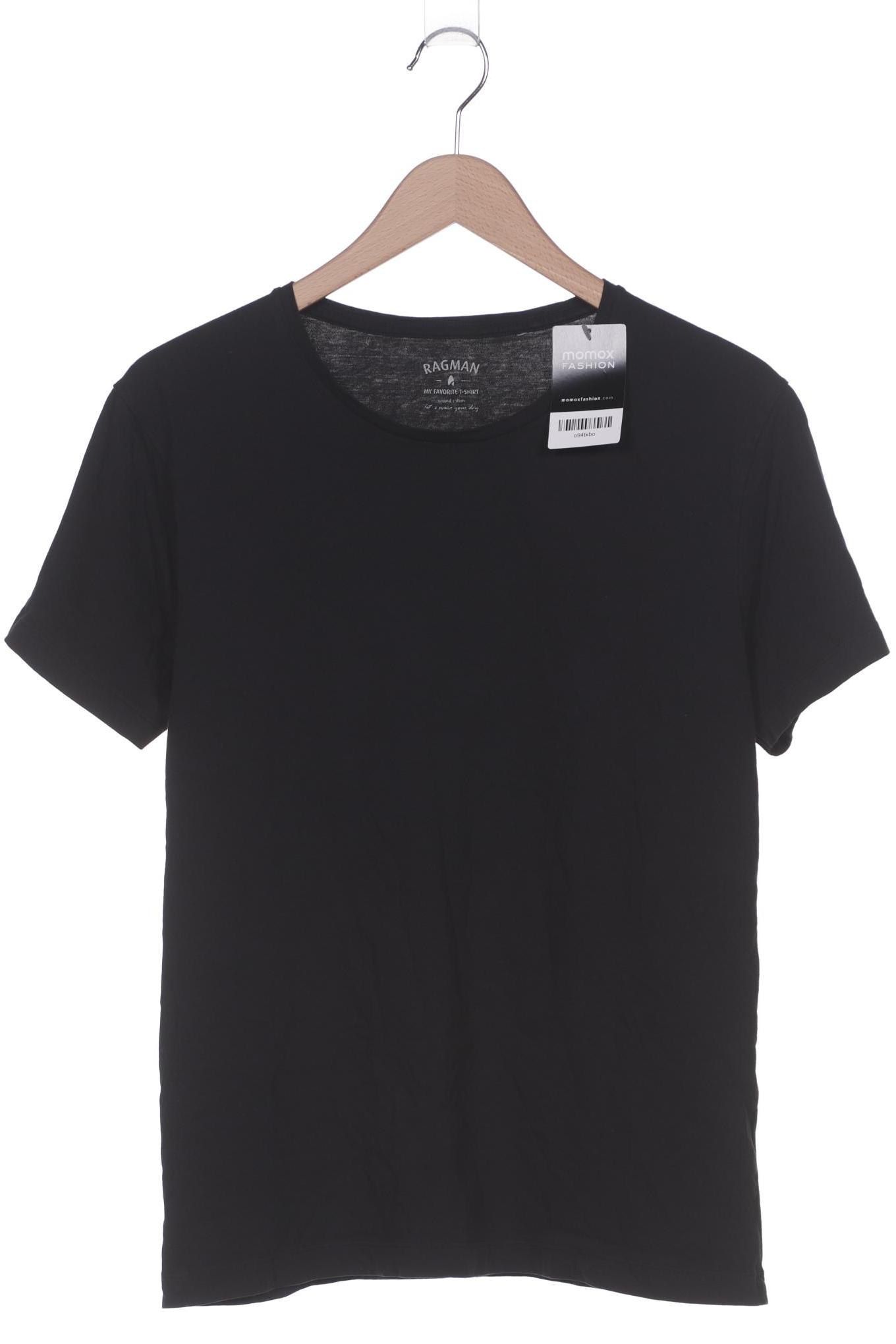 

ragman Herren T-Shirt, schwarz, Gr. 48