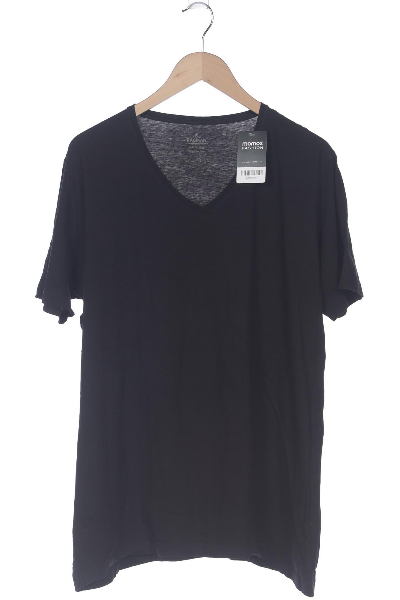 

ragman Herren T-Shirt, schwarz, Gr. 58
