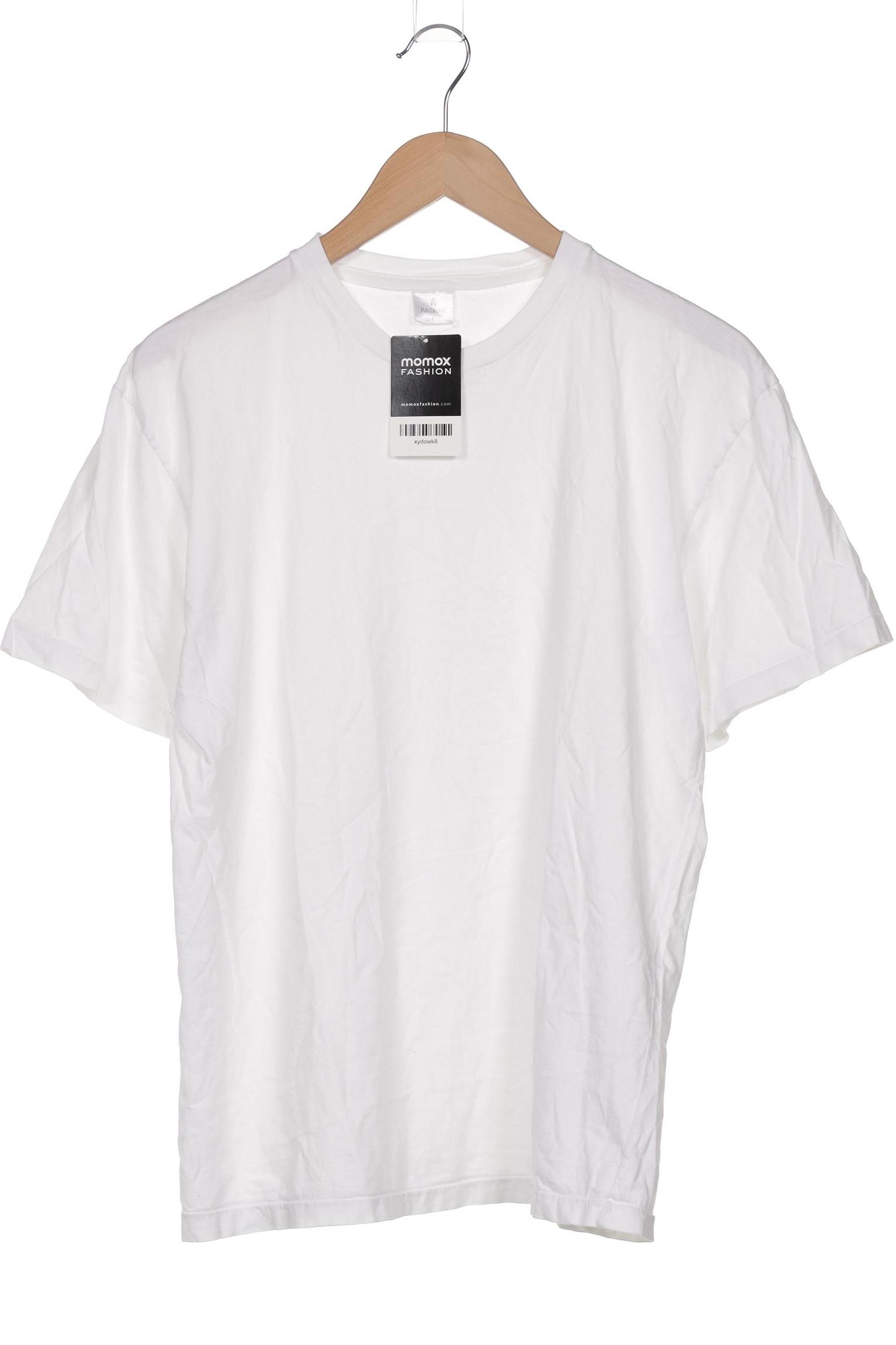 

ragman Herren T-Shirt, weiß, Gr. 52