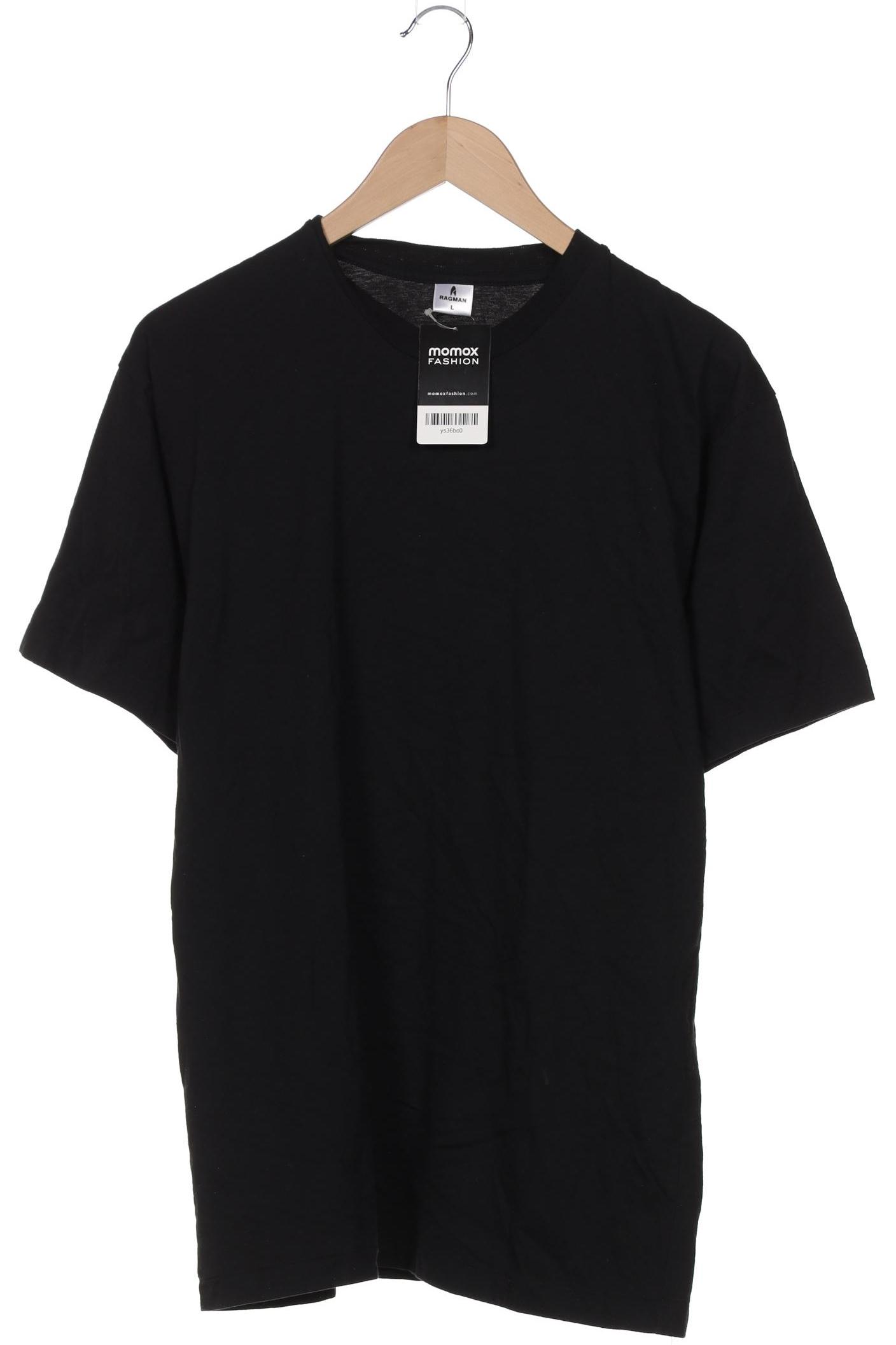 

ragman Herren T-Shirt, schwarz, Gr. 52