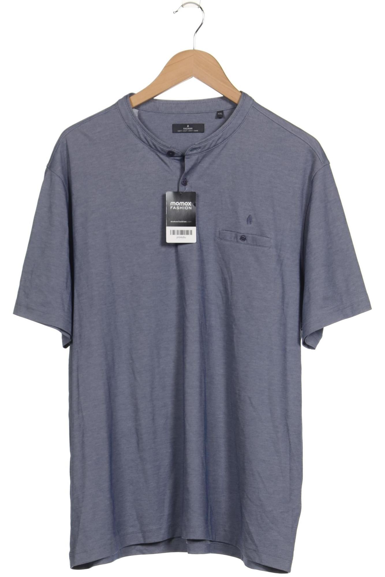 

ragman Herren T-Shirt, blau, Gr. 56
