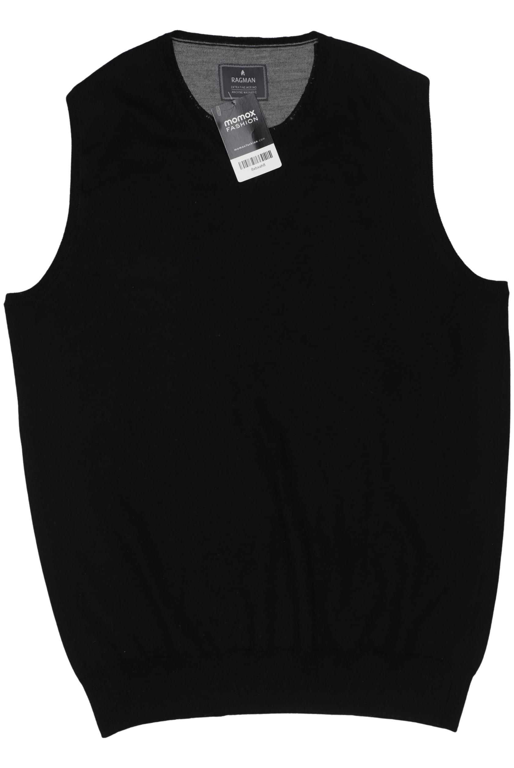 

ragman Herren Weste, schwarz, Gr. 52