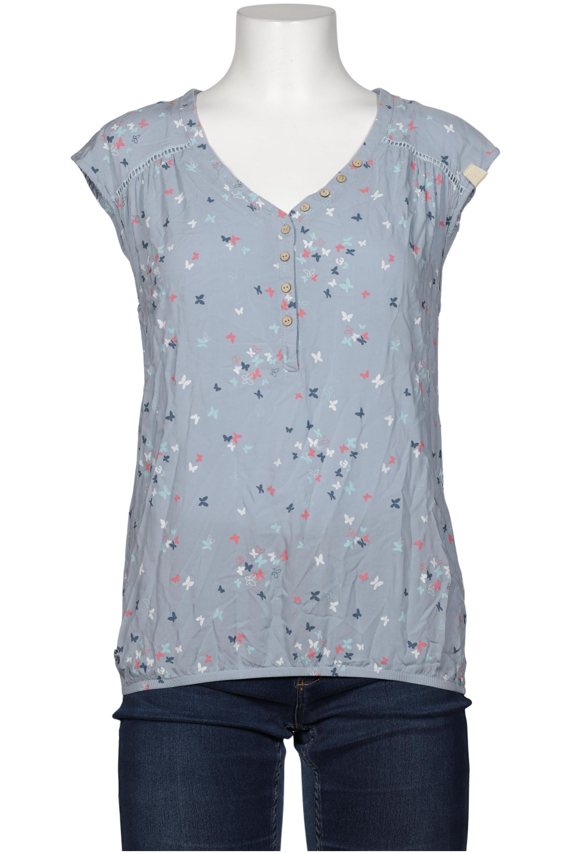 

ragwear Damen Bluse, hellblau, Gr. 38