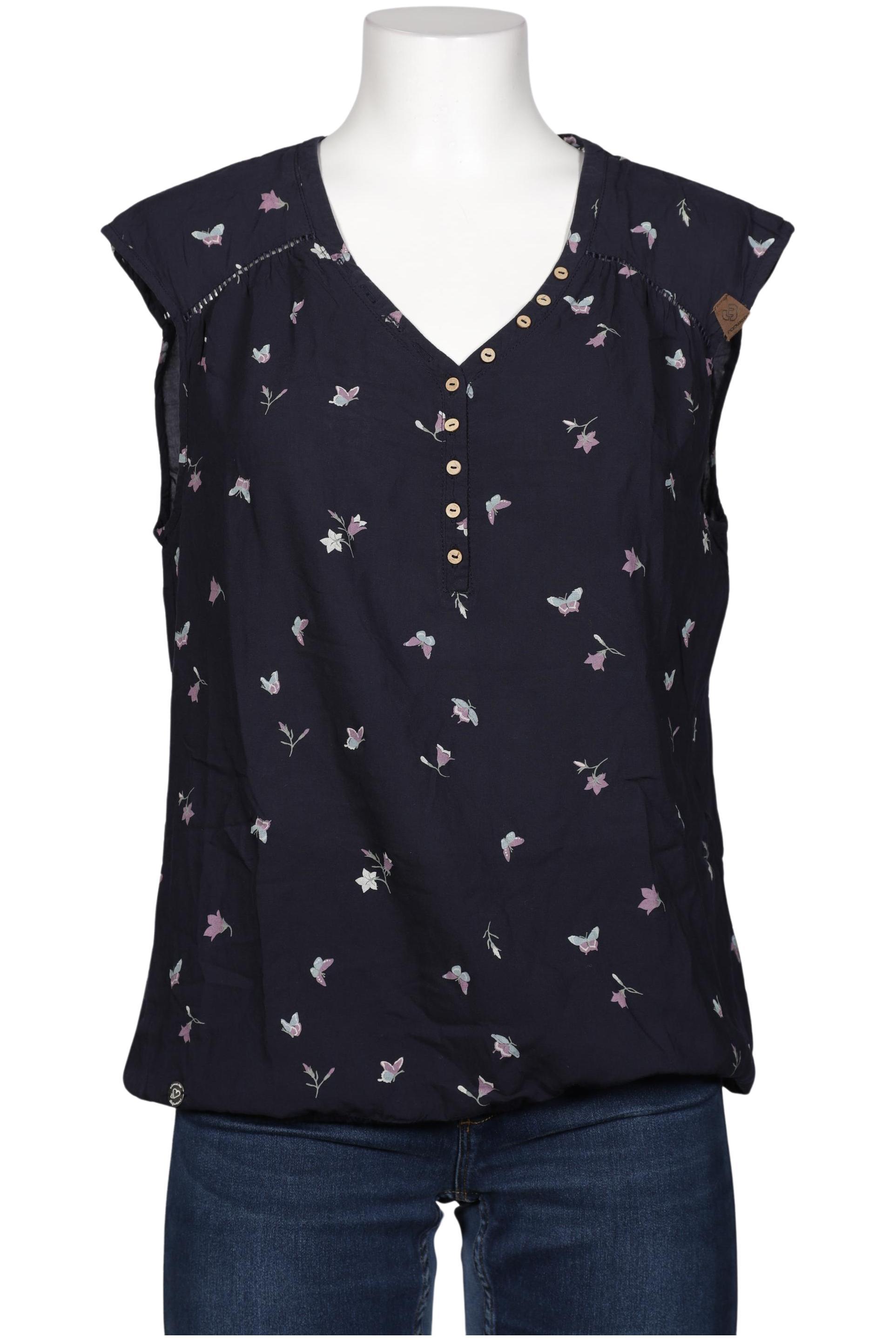 

ragwear Damen Bluse, marineblau, Gr. 38