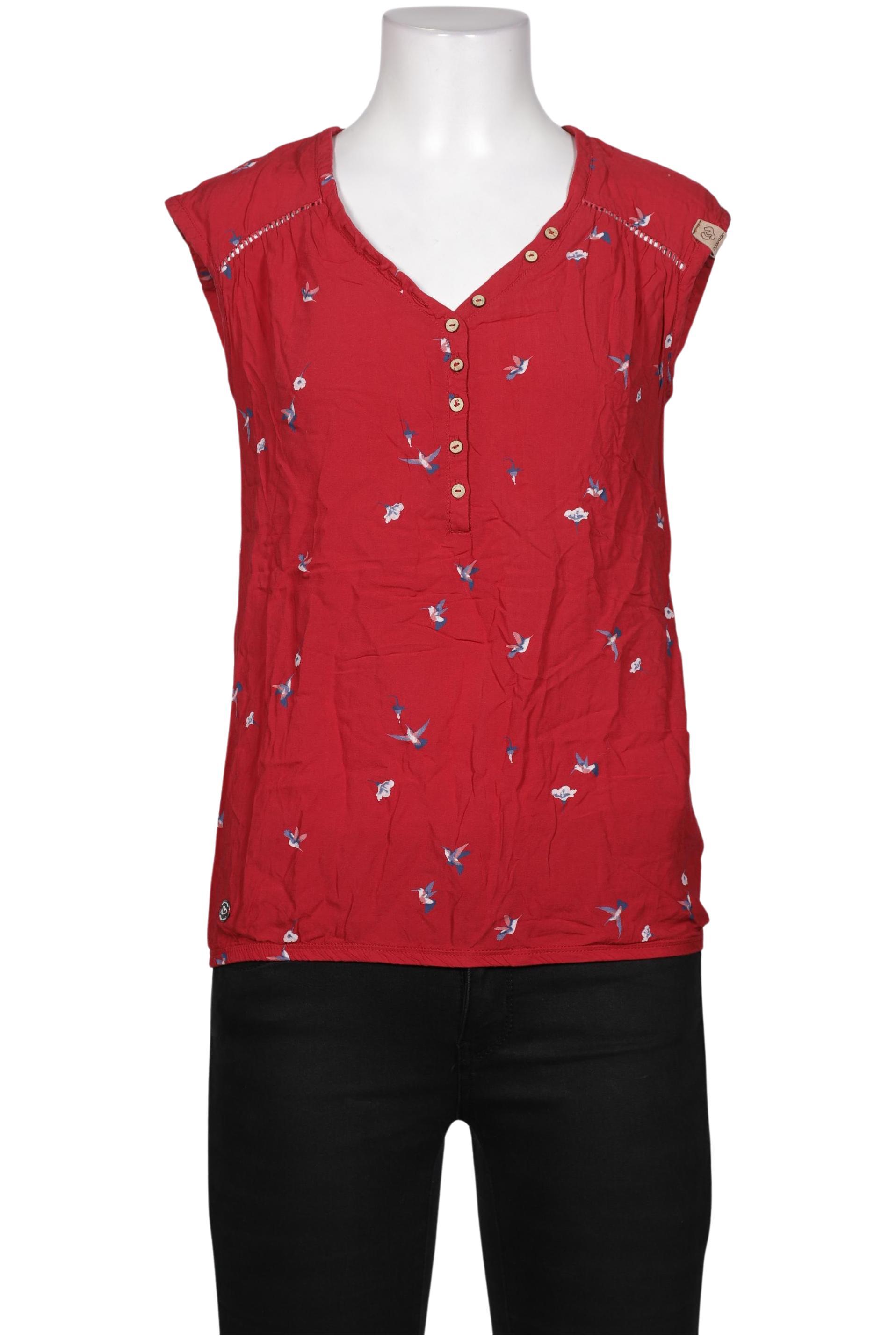 

ragwear Damen Bluse, rot, Gr. 36