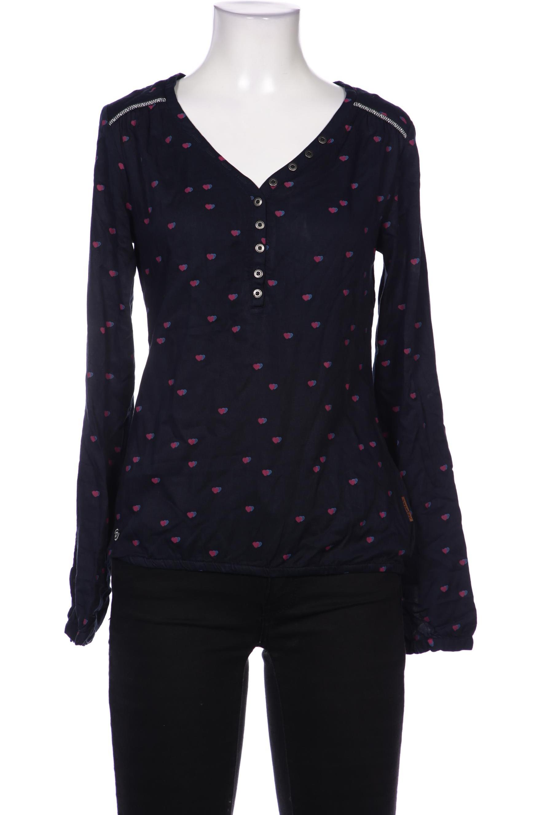 

ragwear Damen Bluse, marineblau, Gr. 34