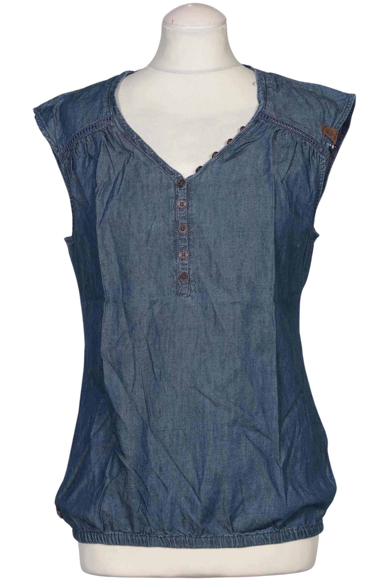 

ragwear Damen Bluse, blau, Gr. 38