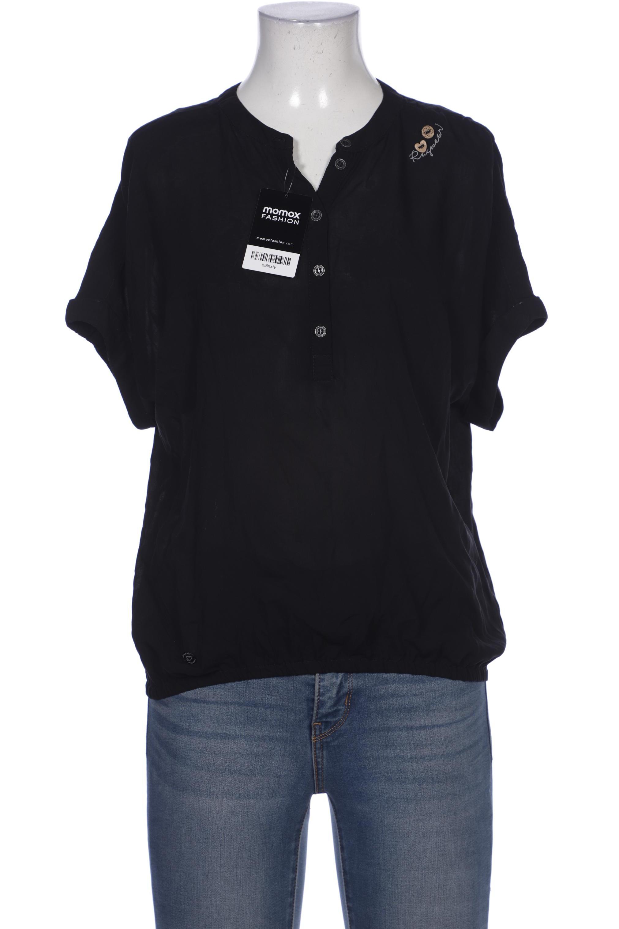 

ragwear Damen Bluse, schwarz, Gr. 36