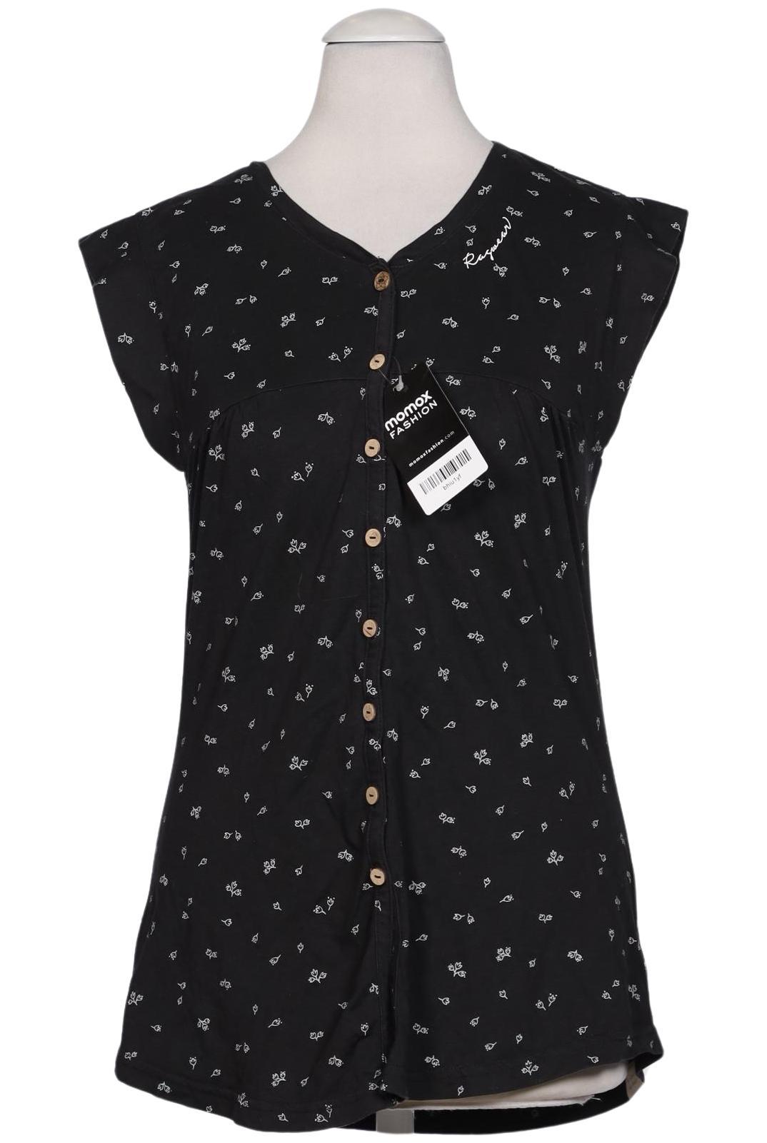 

ragwear Damen Bluse, schwarz, Gr. 36