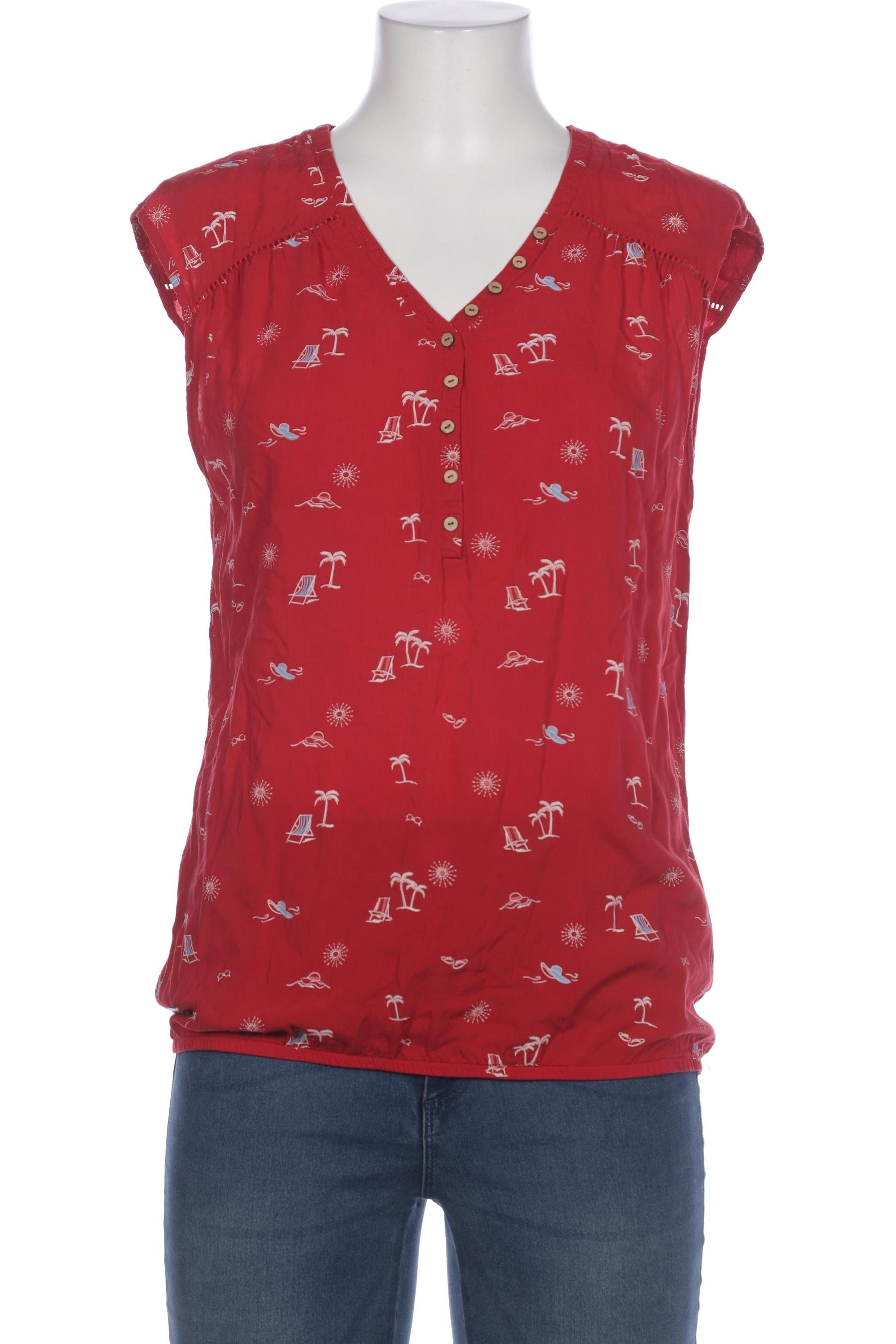 

ragwear Damen Bluse, rot, Gr. 42