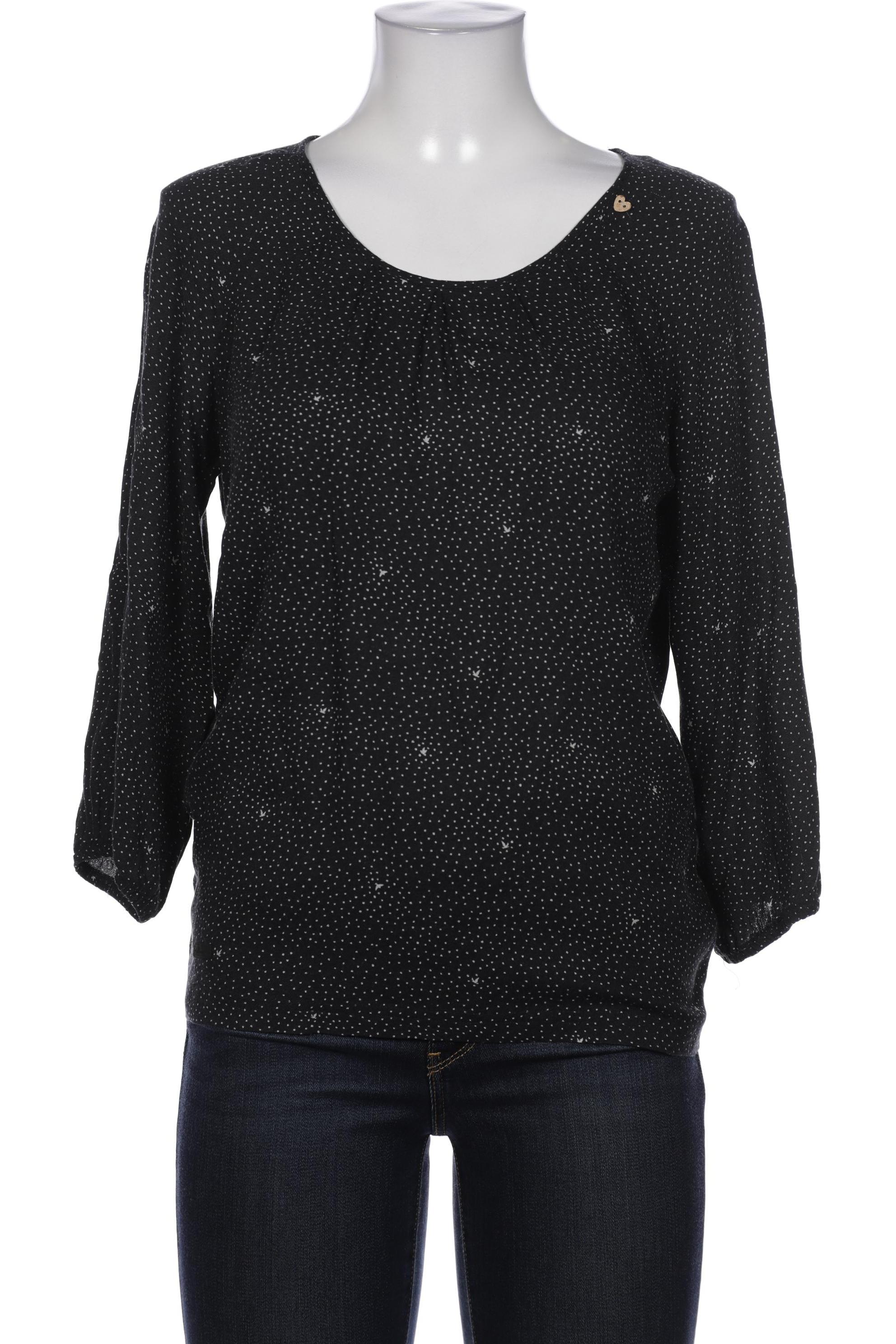 

ragwear Damen Bluse, schwarz, Gr. 36