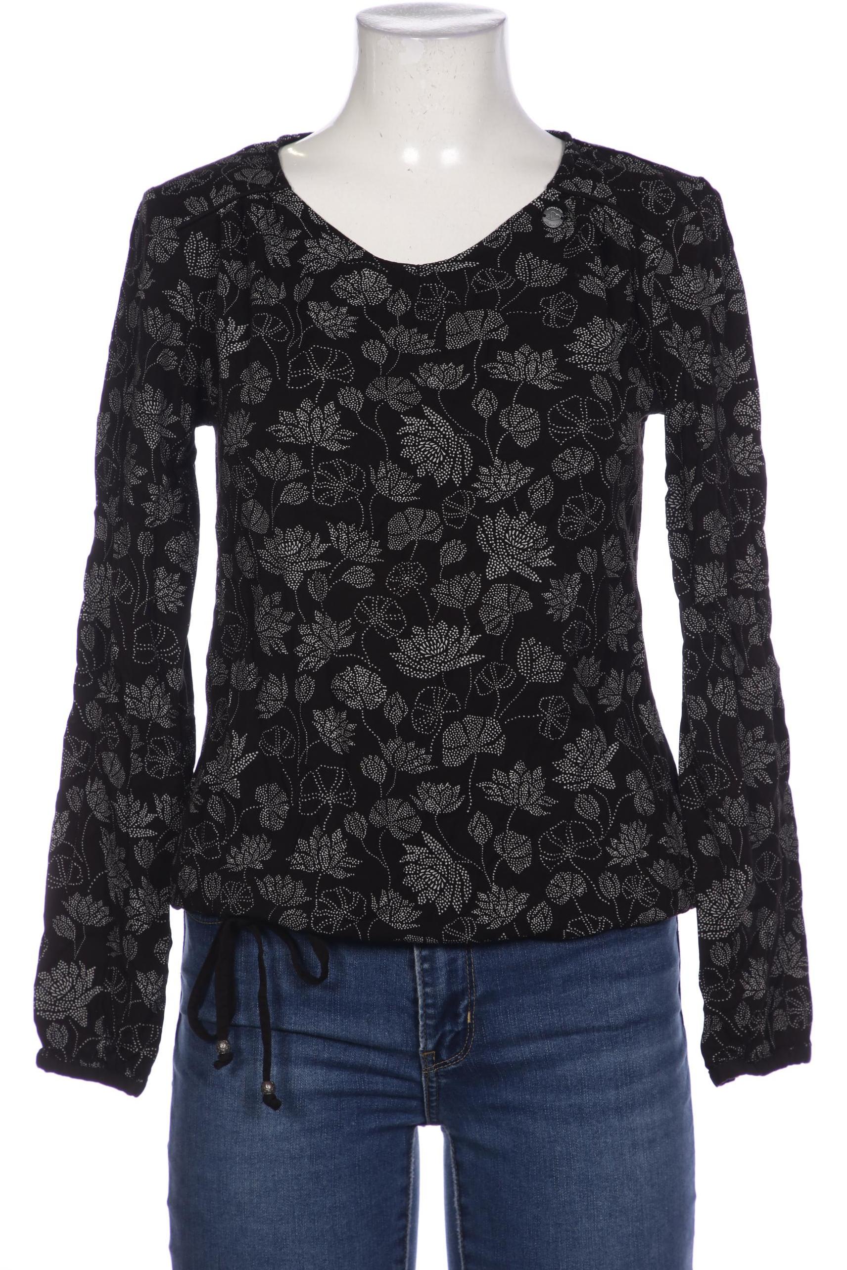 

ragwear Damen Bluse, schwarz