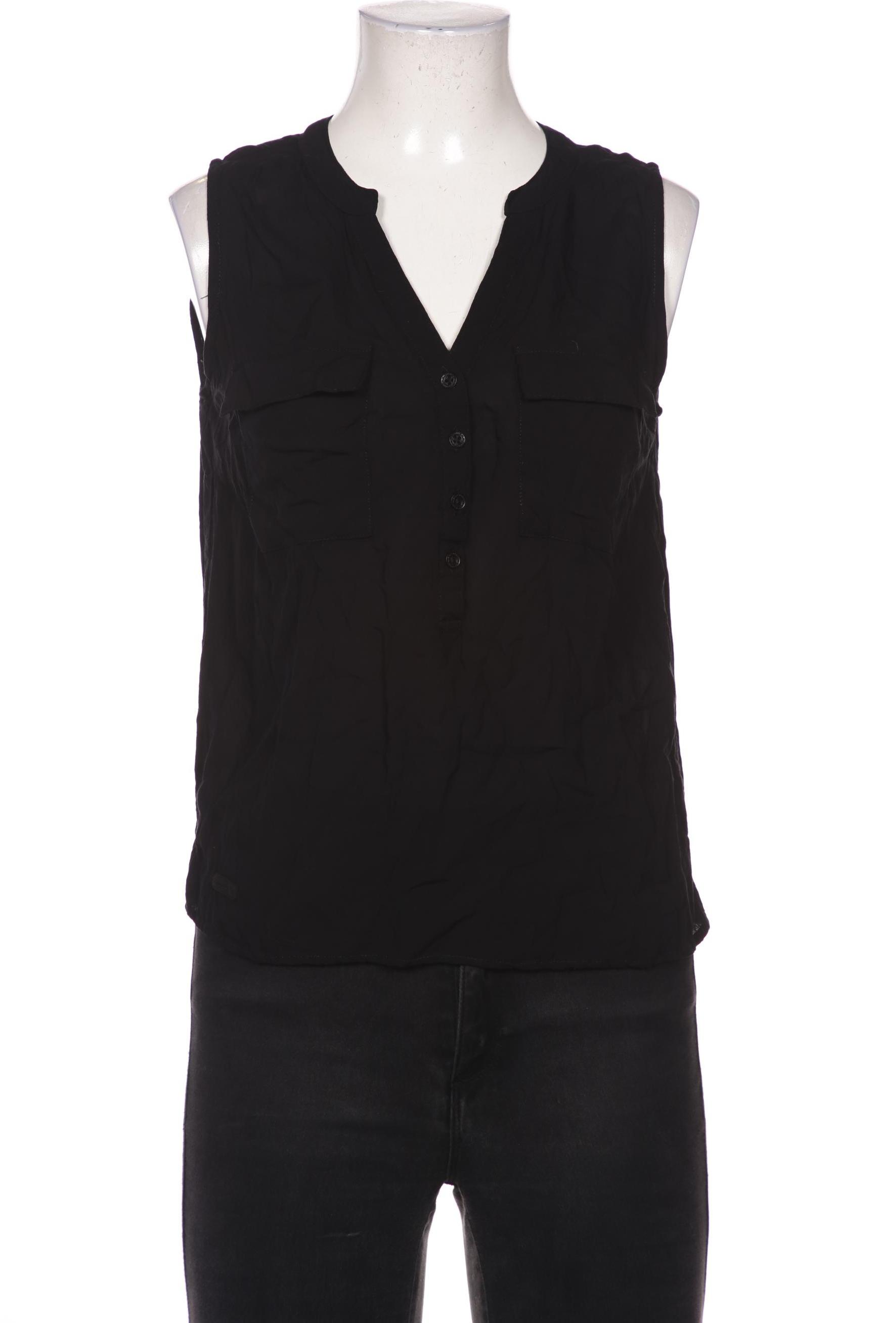 

ragwear Damen Bluse, schwarz, Gr. 34