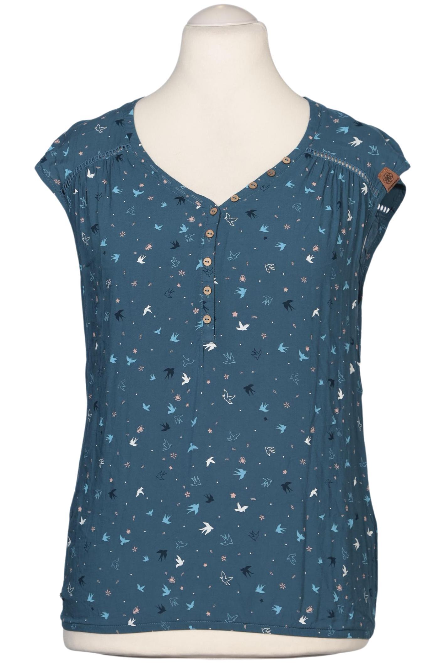 

ragwear Damen Bluse, blau, Gr. 42