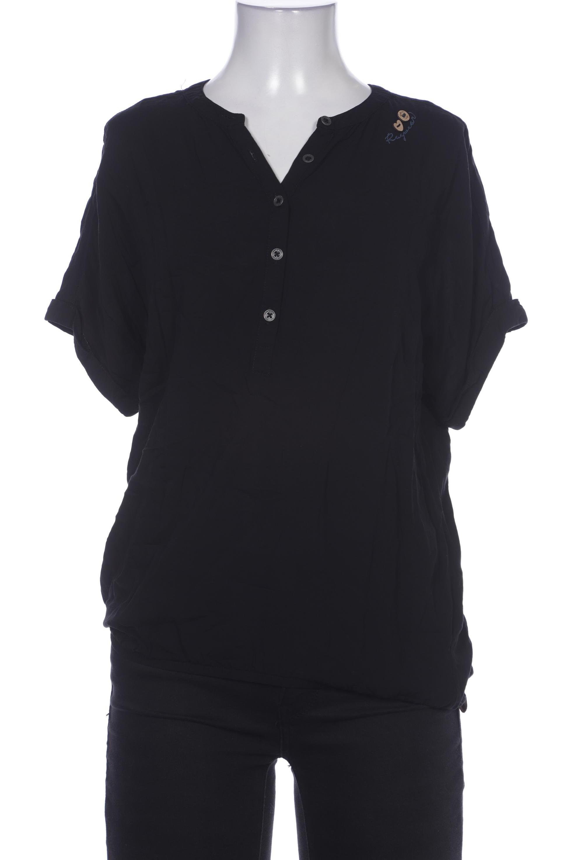 

ragwear Damen Bluse, schwarz, Gr. 36
