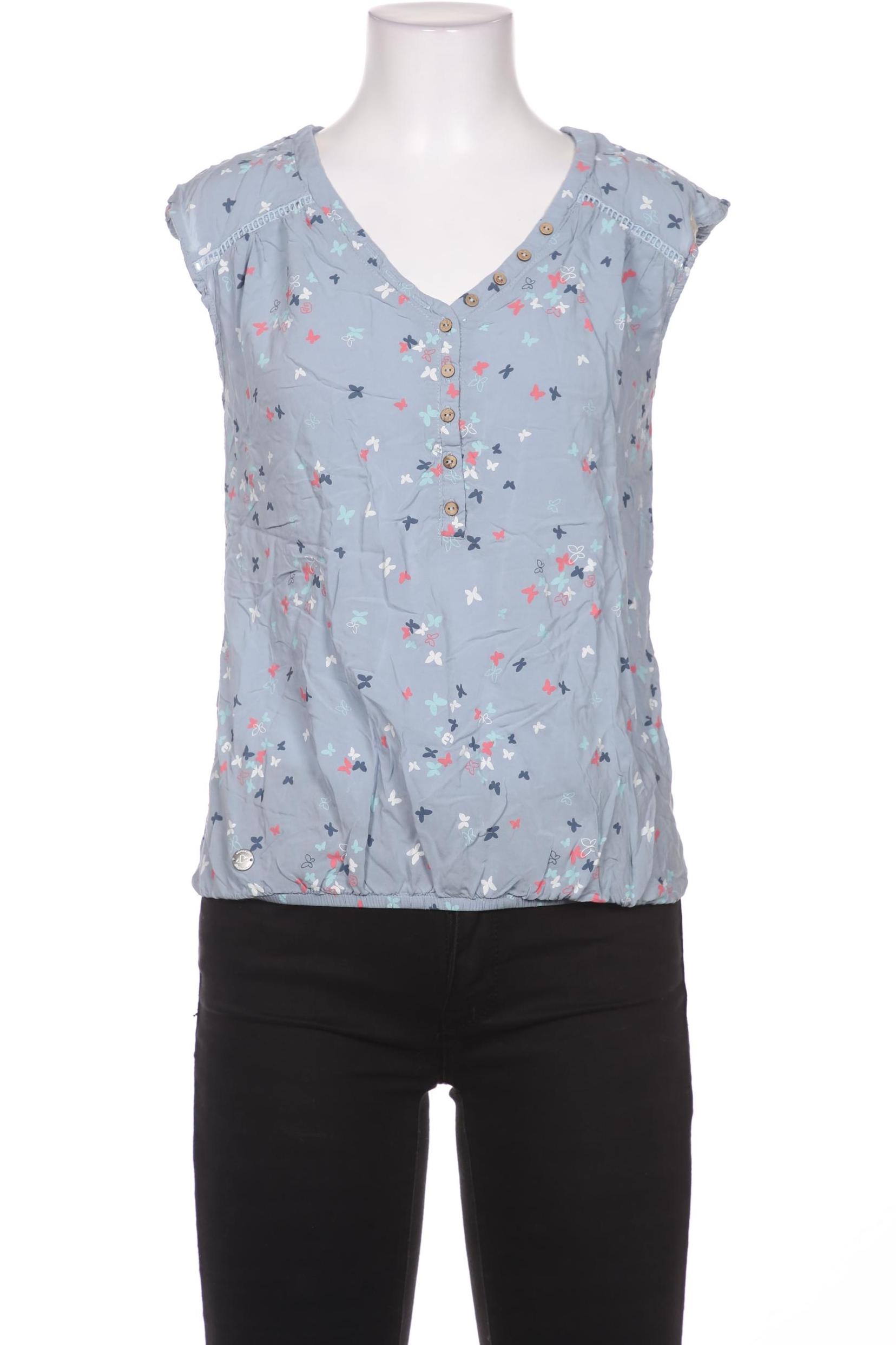 

ragwear Damen Bluse, hellblau, Gr. 34