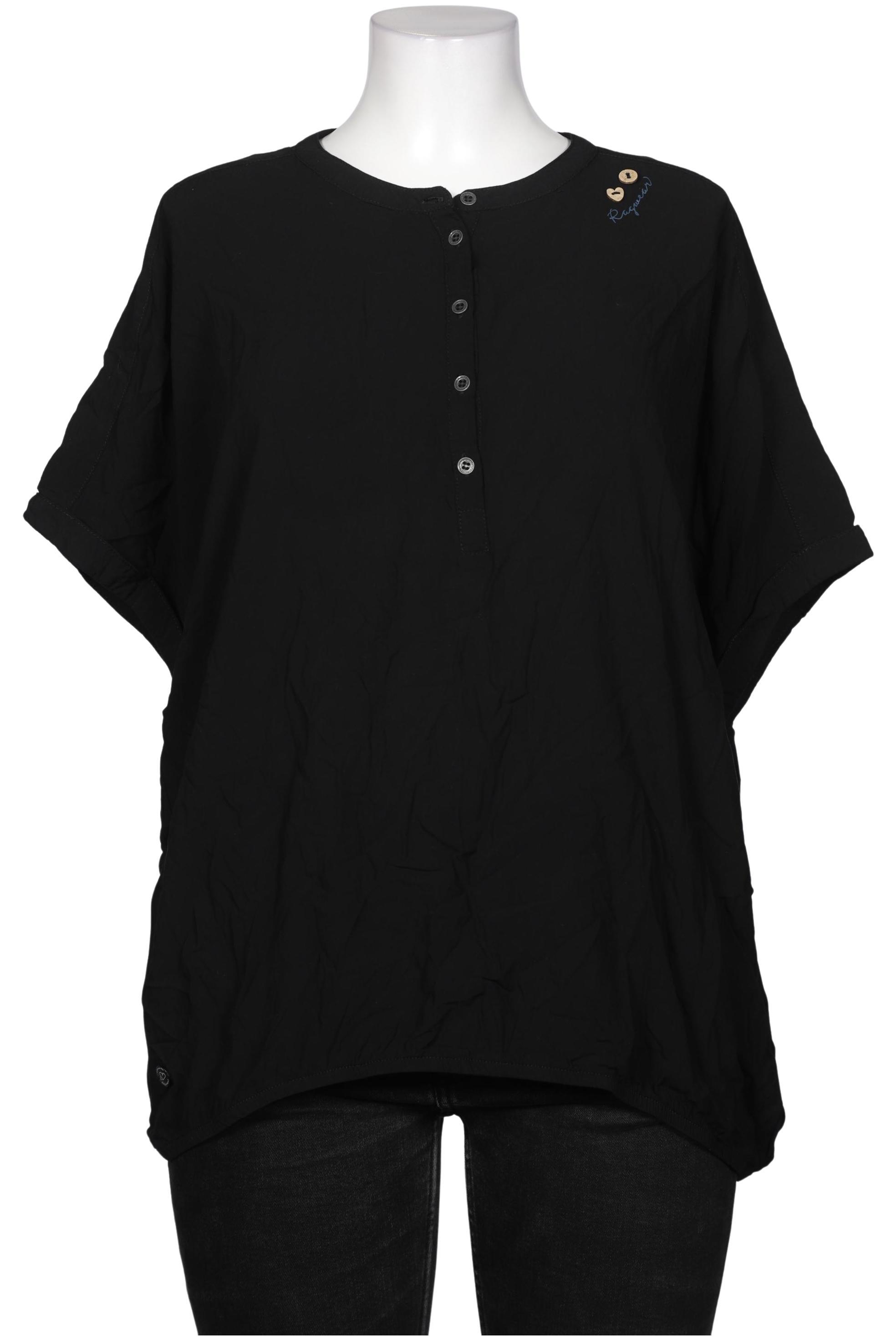 

ragwear Damen Bluse, schwarz, Gr. 46