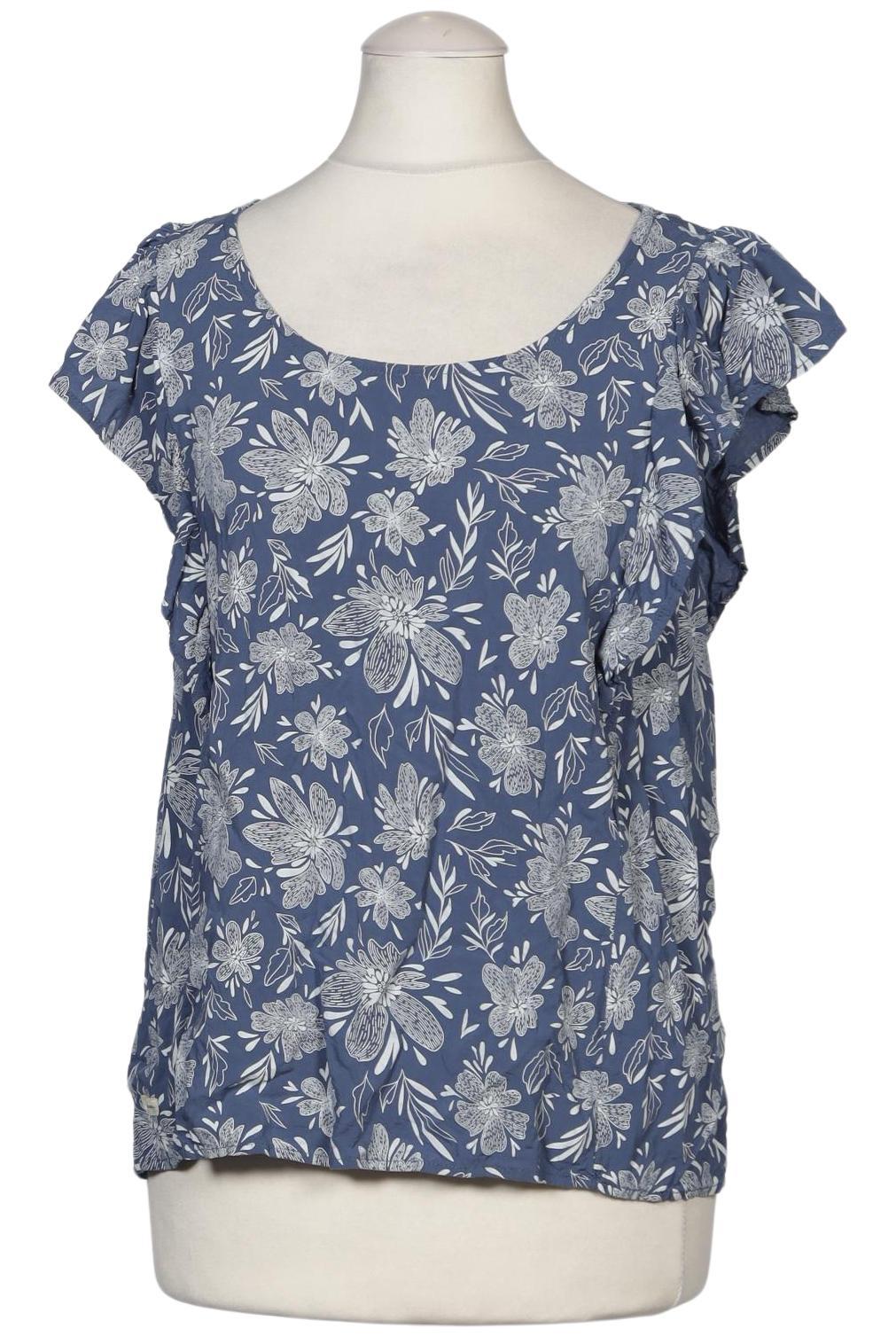 

ragwear Damen Bluse, blau, Gr. 34