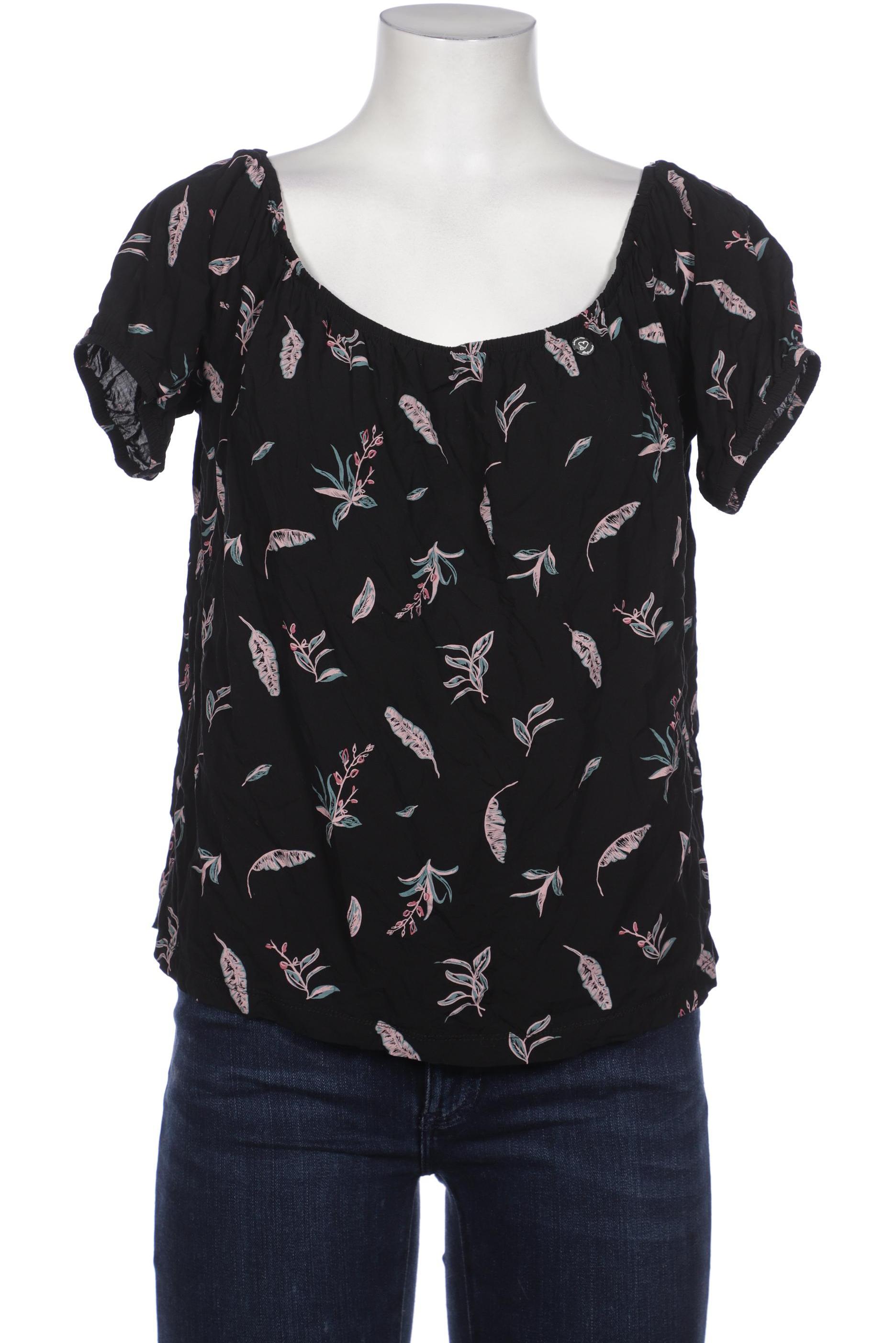 

ragwear Damen Bluse, schwarz, Gr. 42