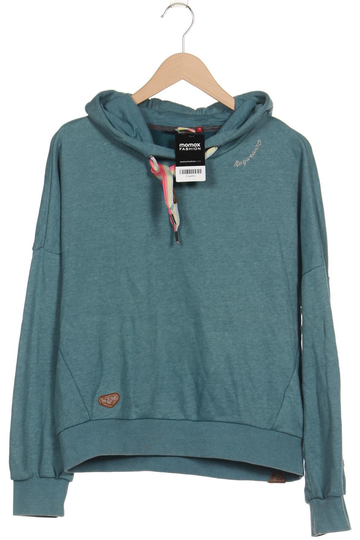 

ragwear Damen Kapuzenpullover, türkis, Gr. 44