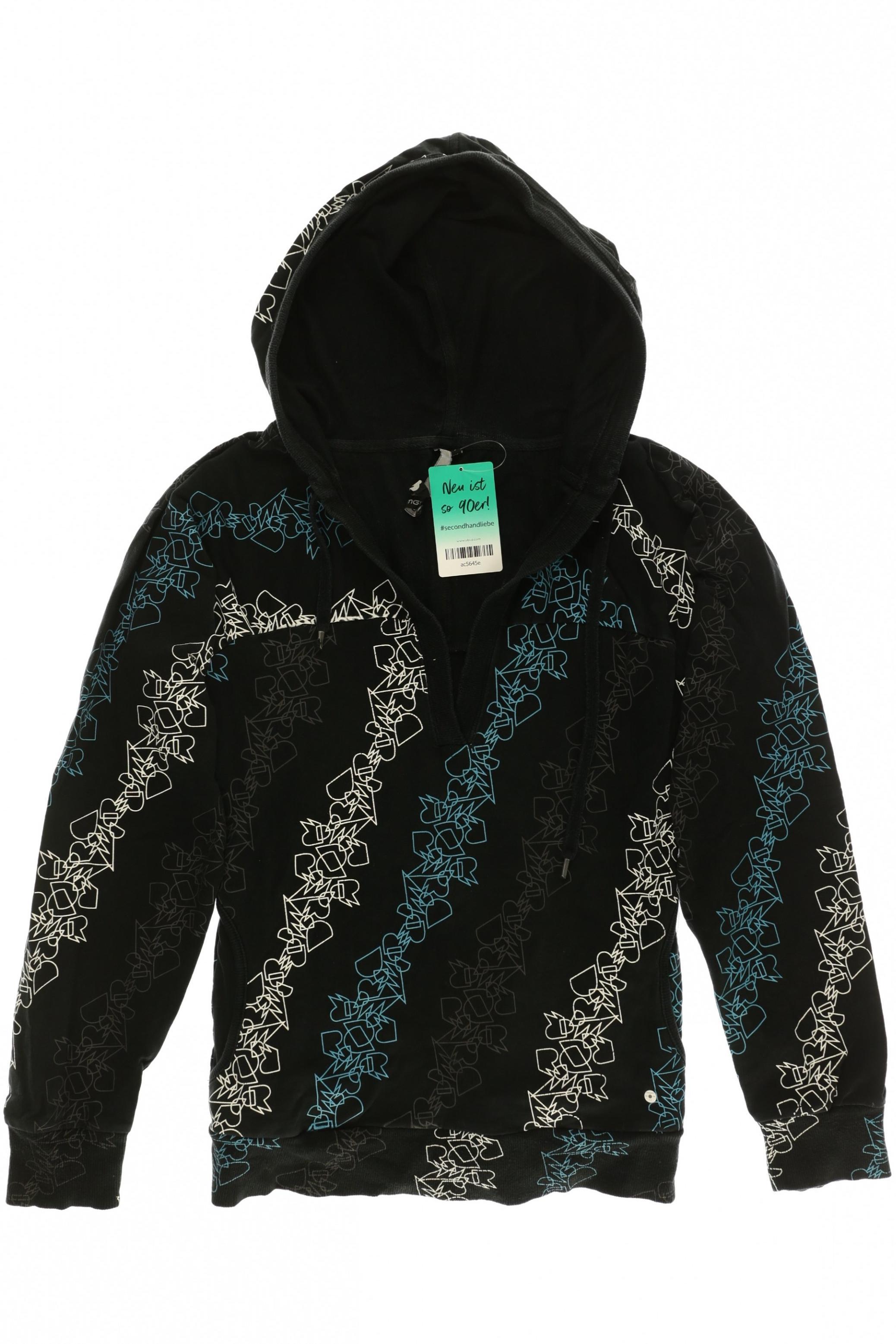 

ragwear Damen Kapuzenpullover, schwarz, Gr. 34