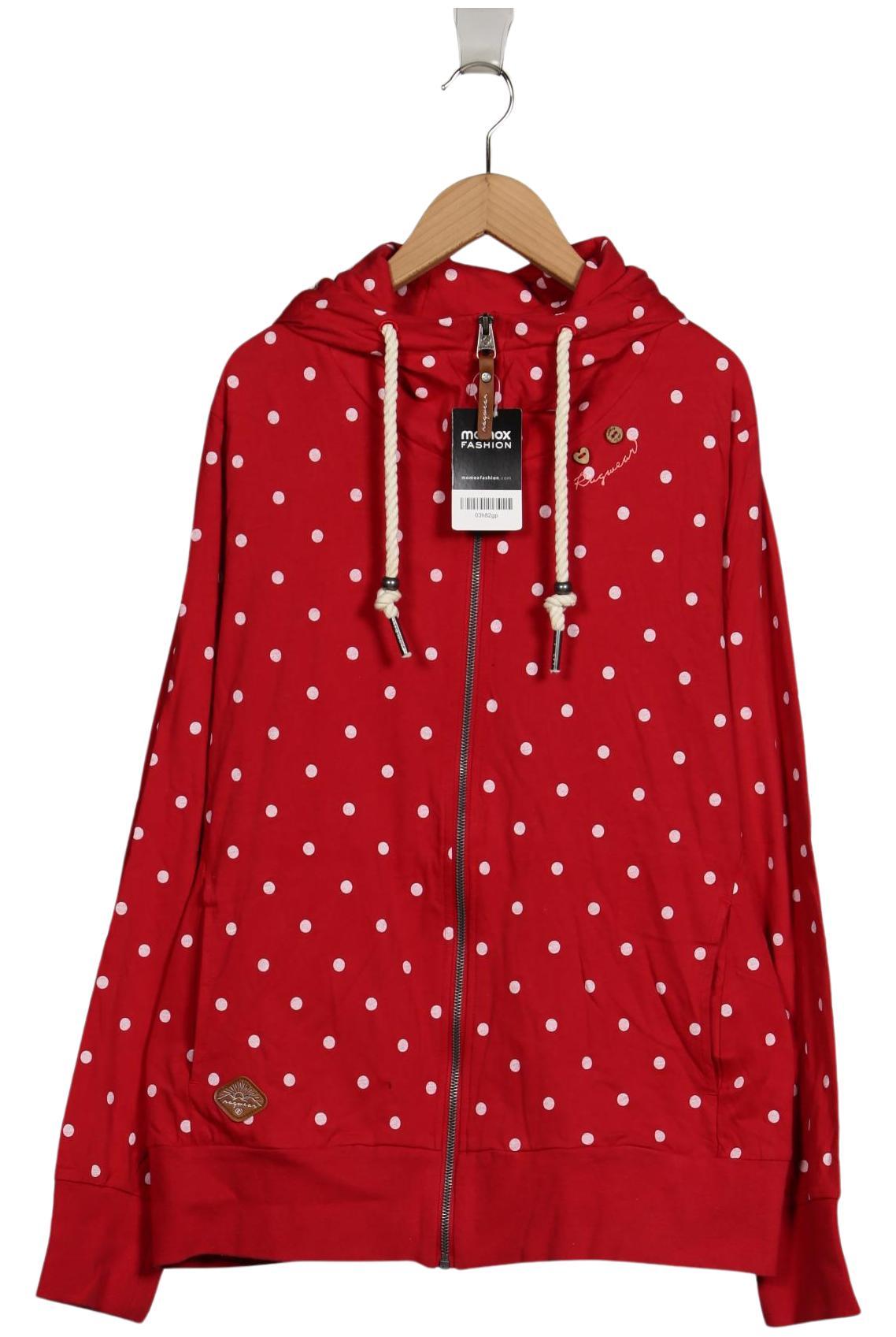 

ragwear Damen Kapuzenpullover, rot, Gr. 46
