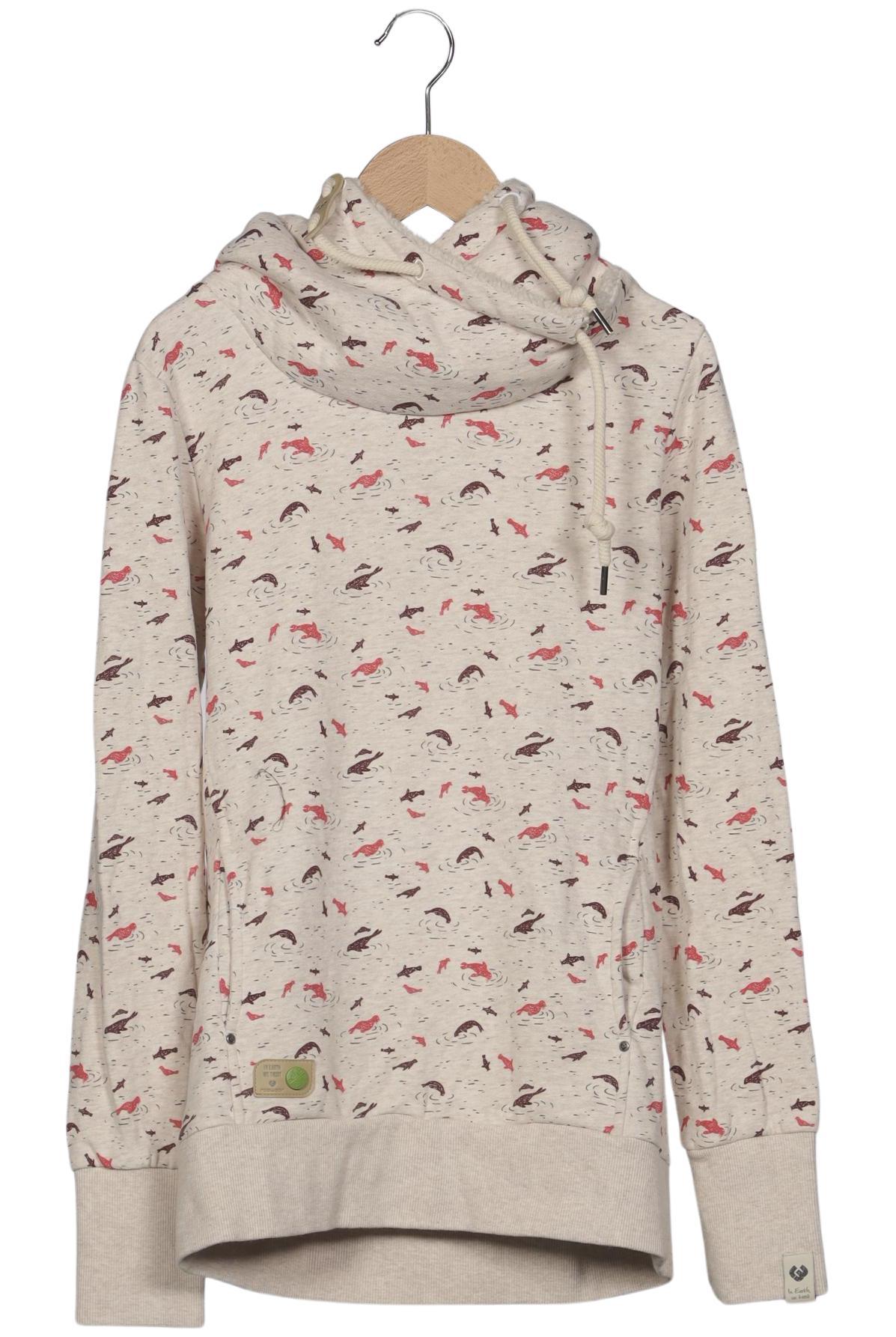 

ragwear Damen Kapuzenpullover, beige, Gr. 34