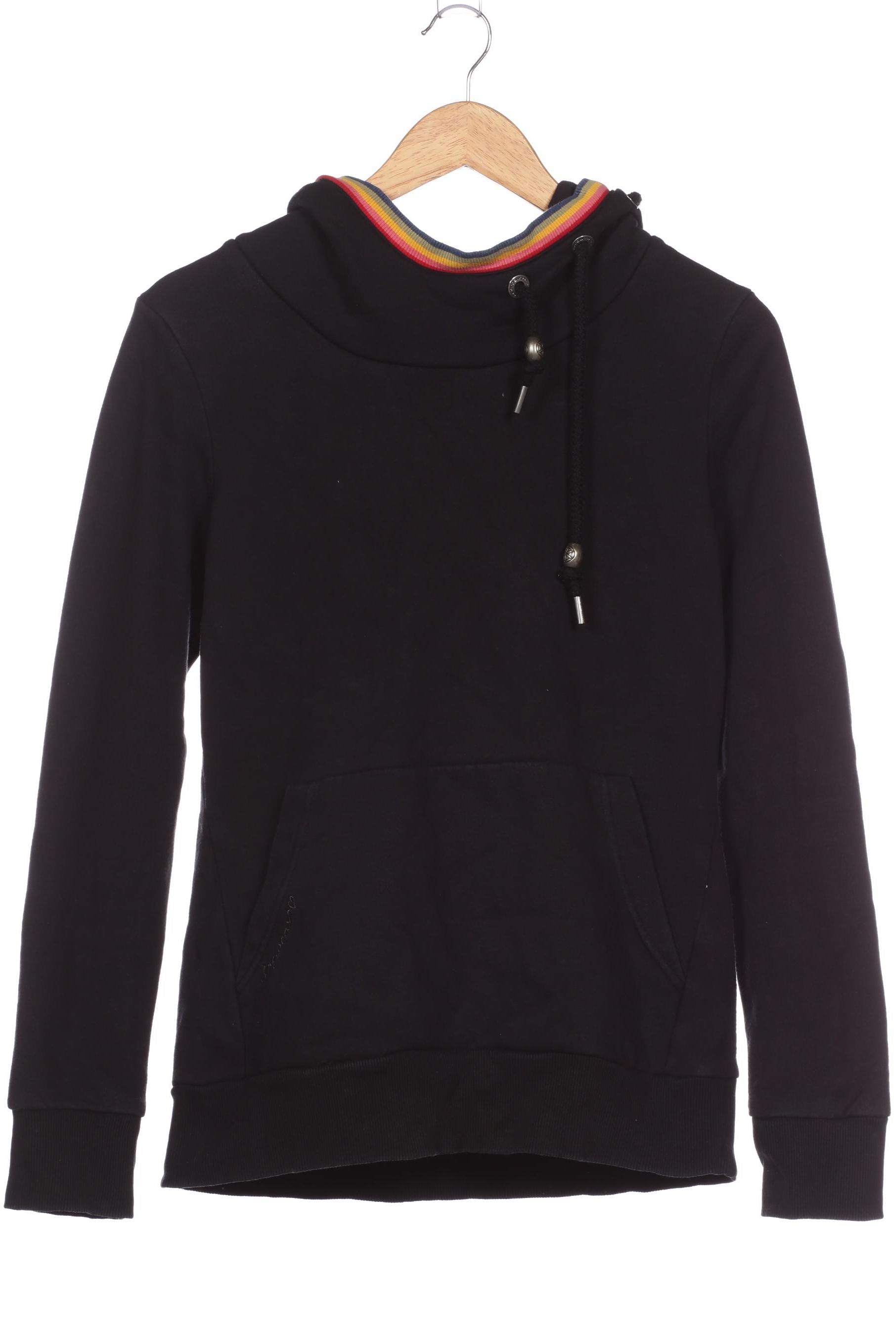 

ragwear Damen Kapuzenpullover, schwarz, Gr. 38