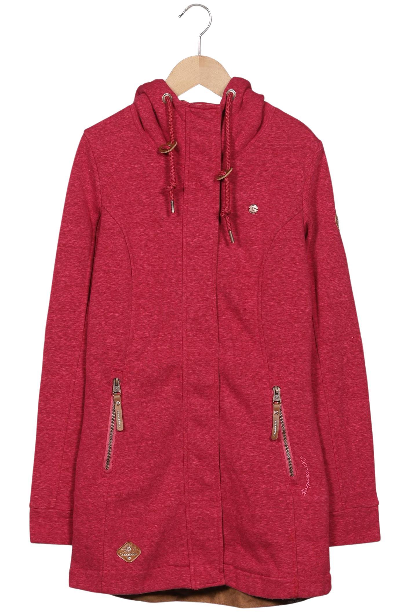 

ragwear Damen Kapuzenpullover, rot, Gr. 36