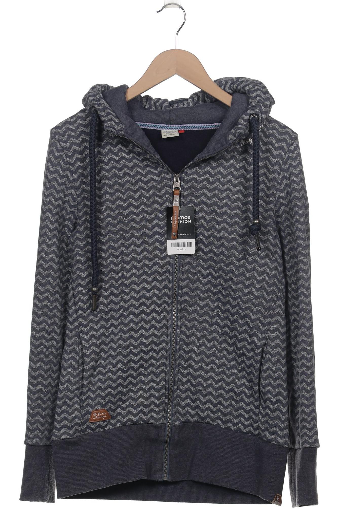 

ragwear Damen Kapuzenpullover, blau, Gr. 42
