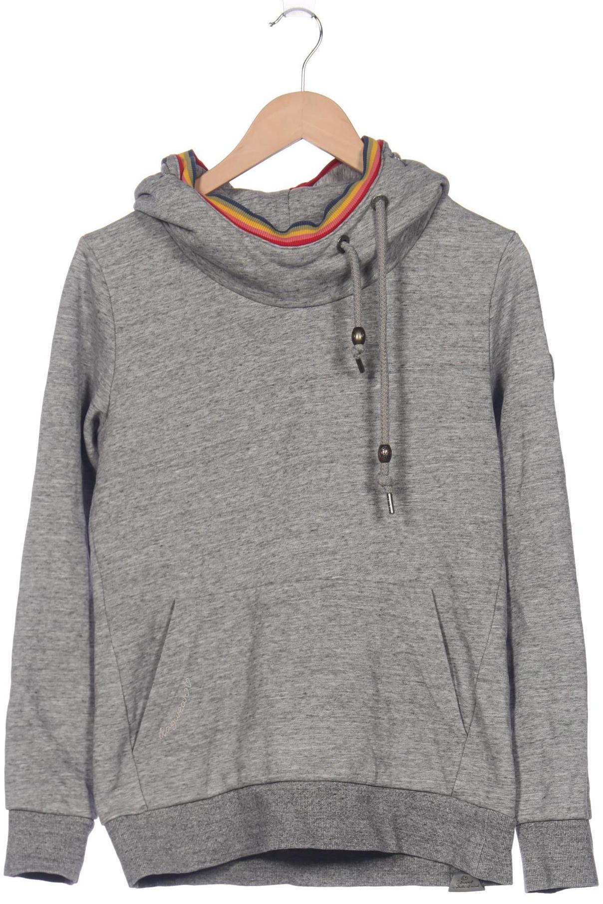 

ragwear Damen Kapuzenpullover, grau, Gr. 38