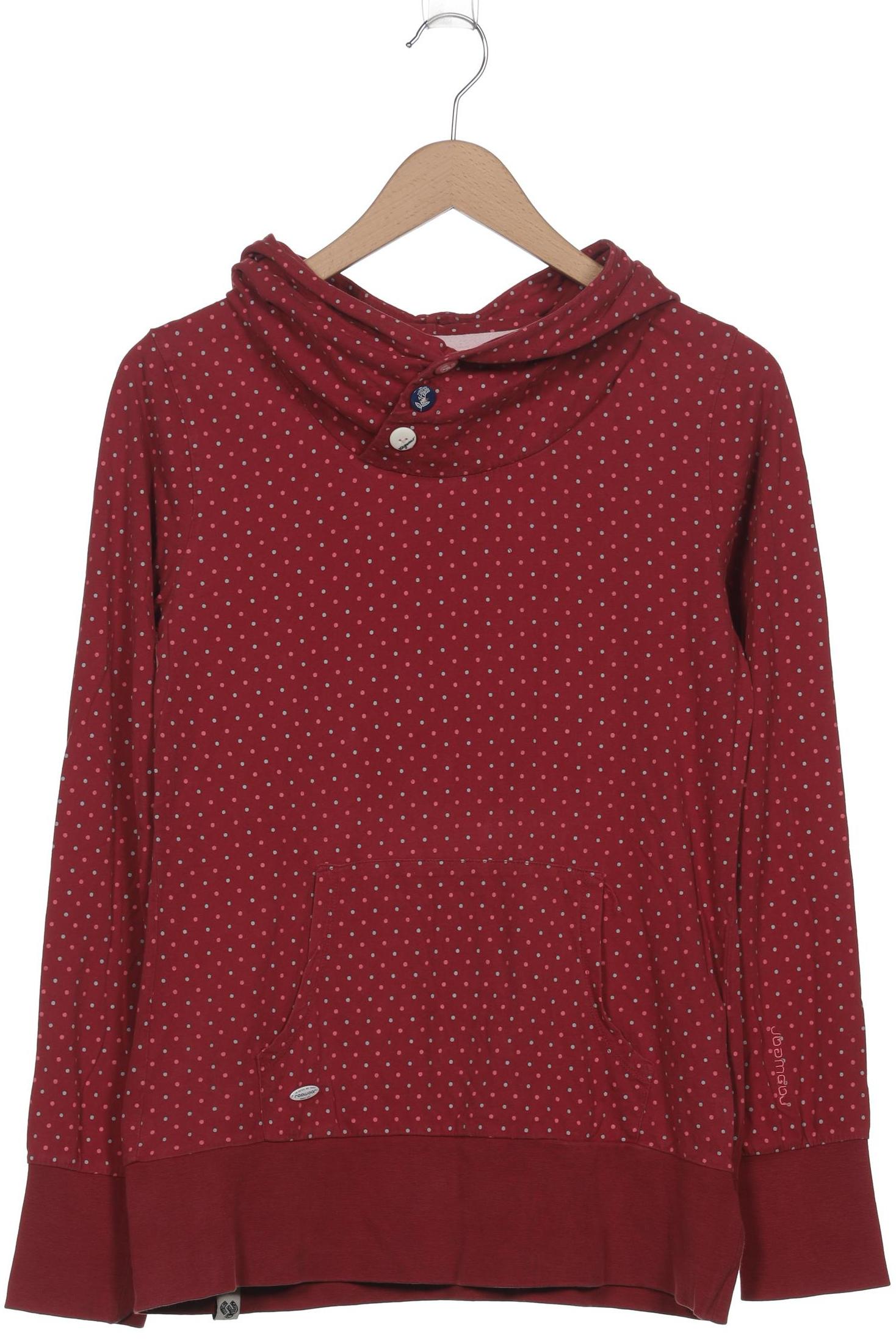 

ragwear Damen Kapuzenpullover, bordeaux, Gr. 38