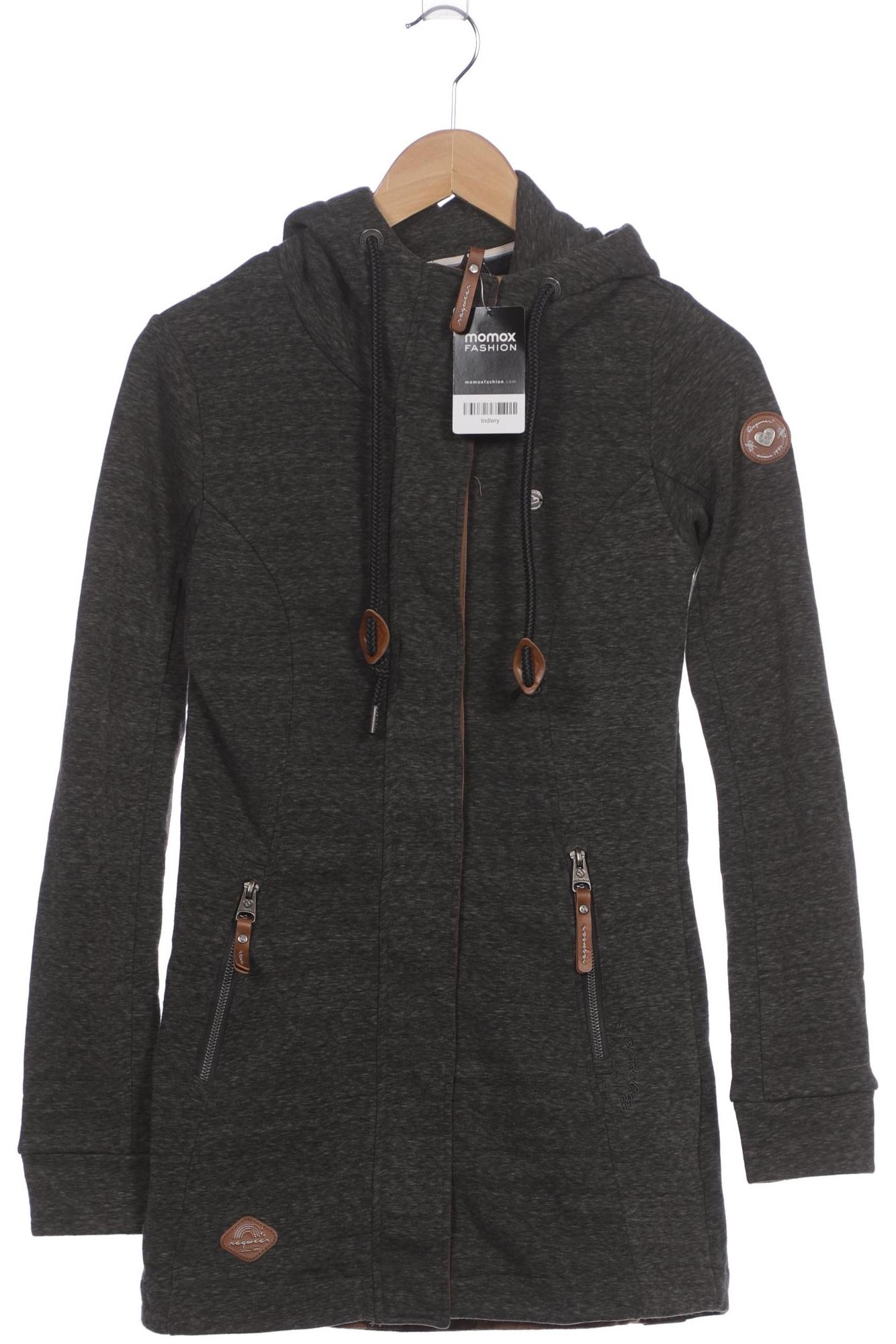 

ragwear Damen Kapuzenpullover, grau, Gr. 34