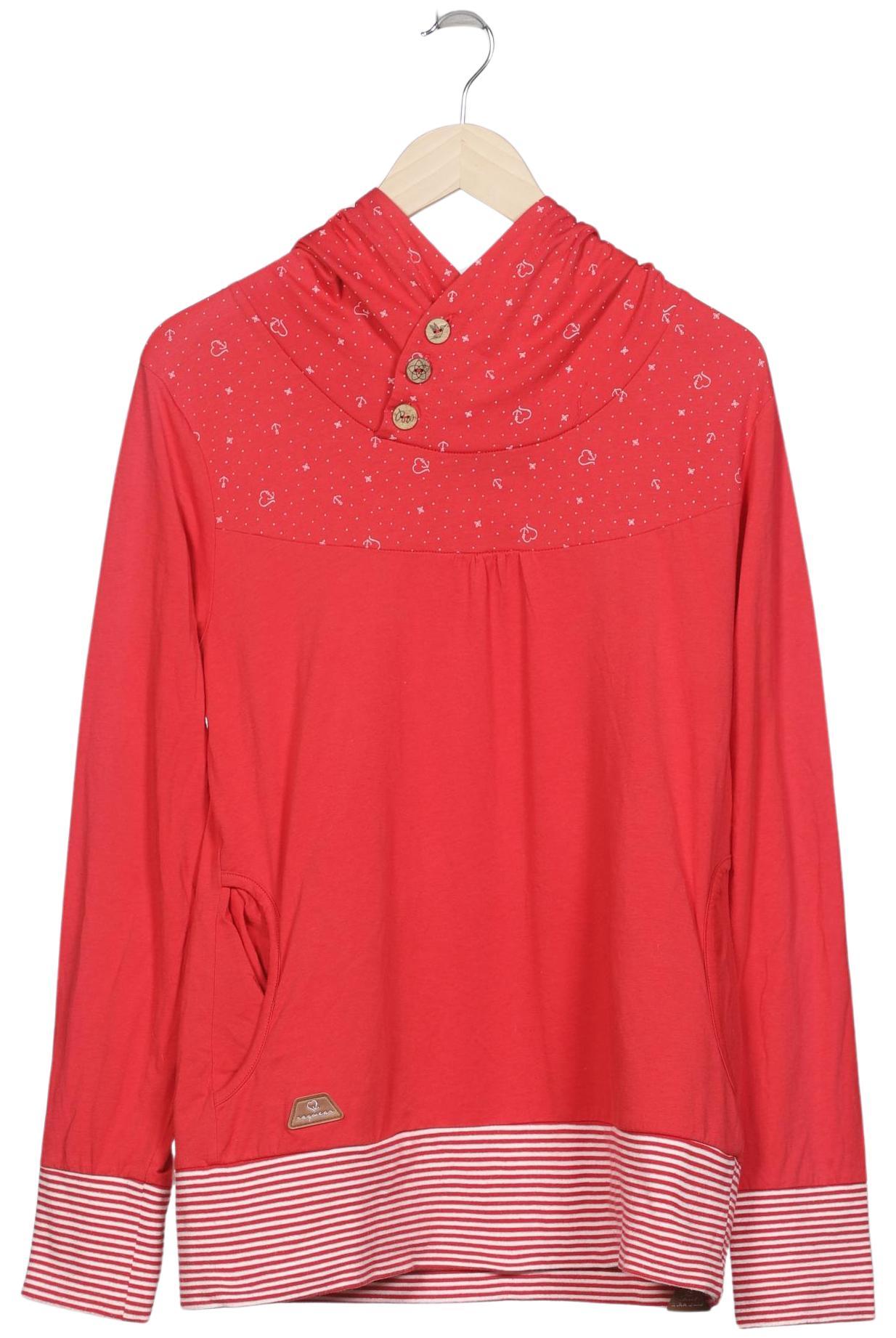 

ragwear Damen Kapuzenpullover, rot, Gr. 46